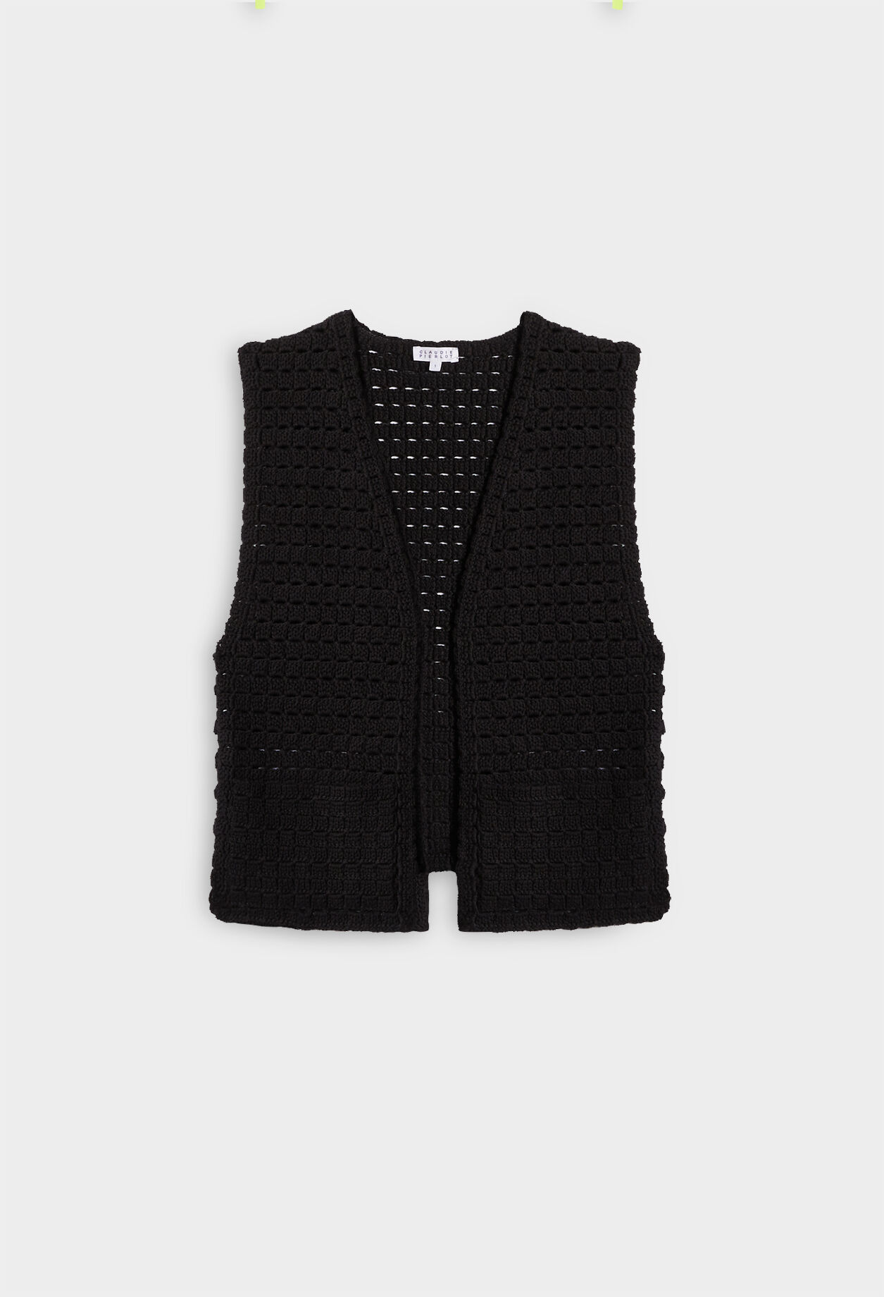 Chaqueta de punto de algodón bio