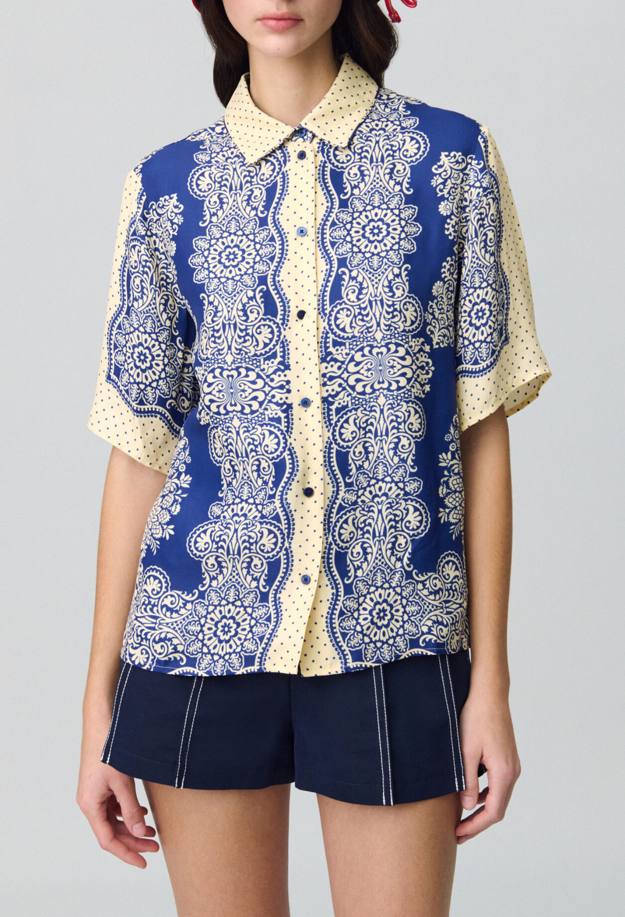 Camisa de manga corta