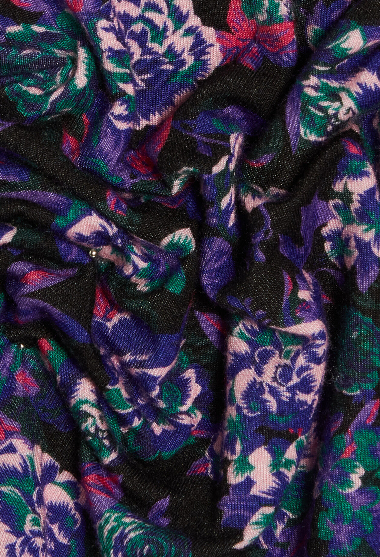 Jersey de cuello vuelto con estampados