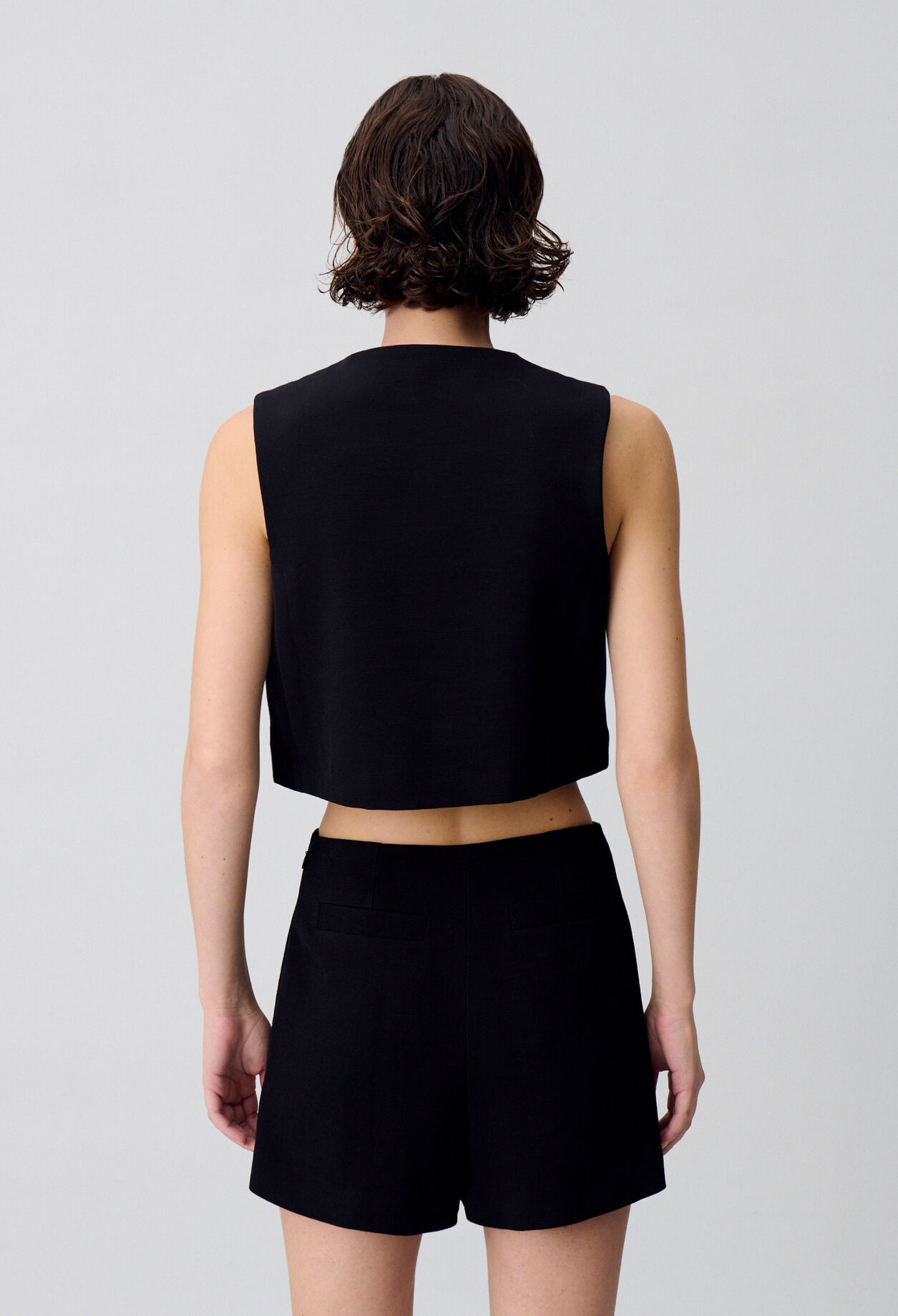 Chaleco sin mangas elegante