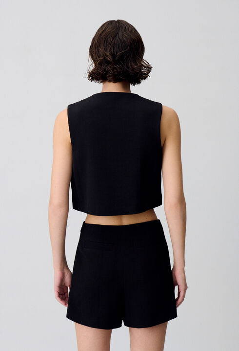 Chaleco sin mangas elegante
