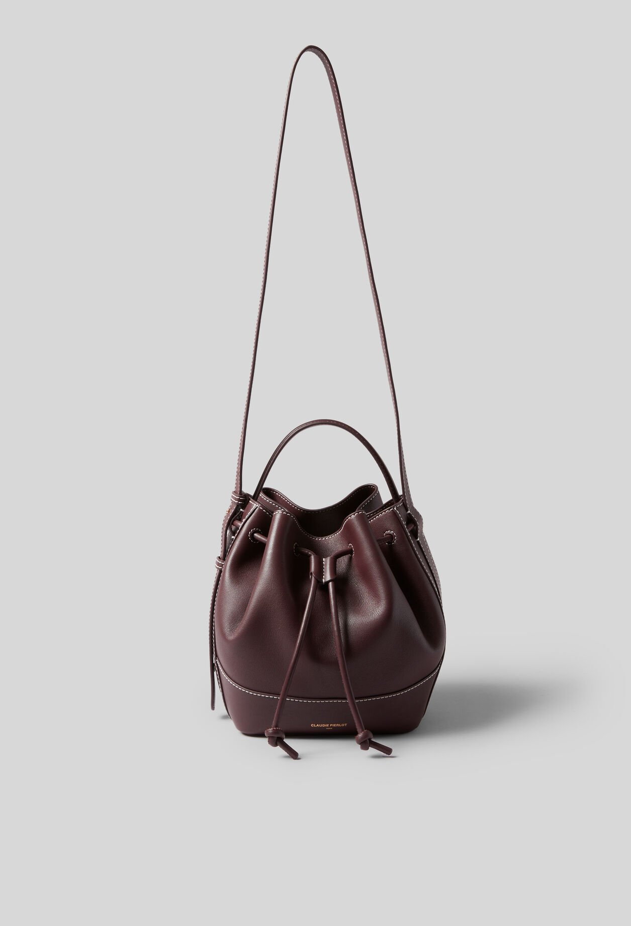 Bolso de cuero tipo saco