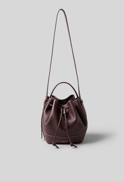 Bolso de cuero tipo saco
