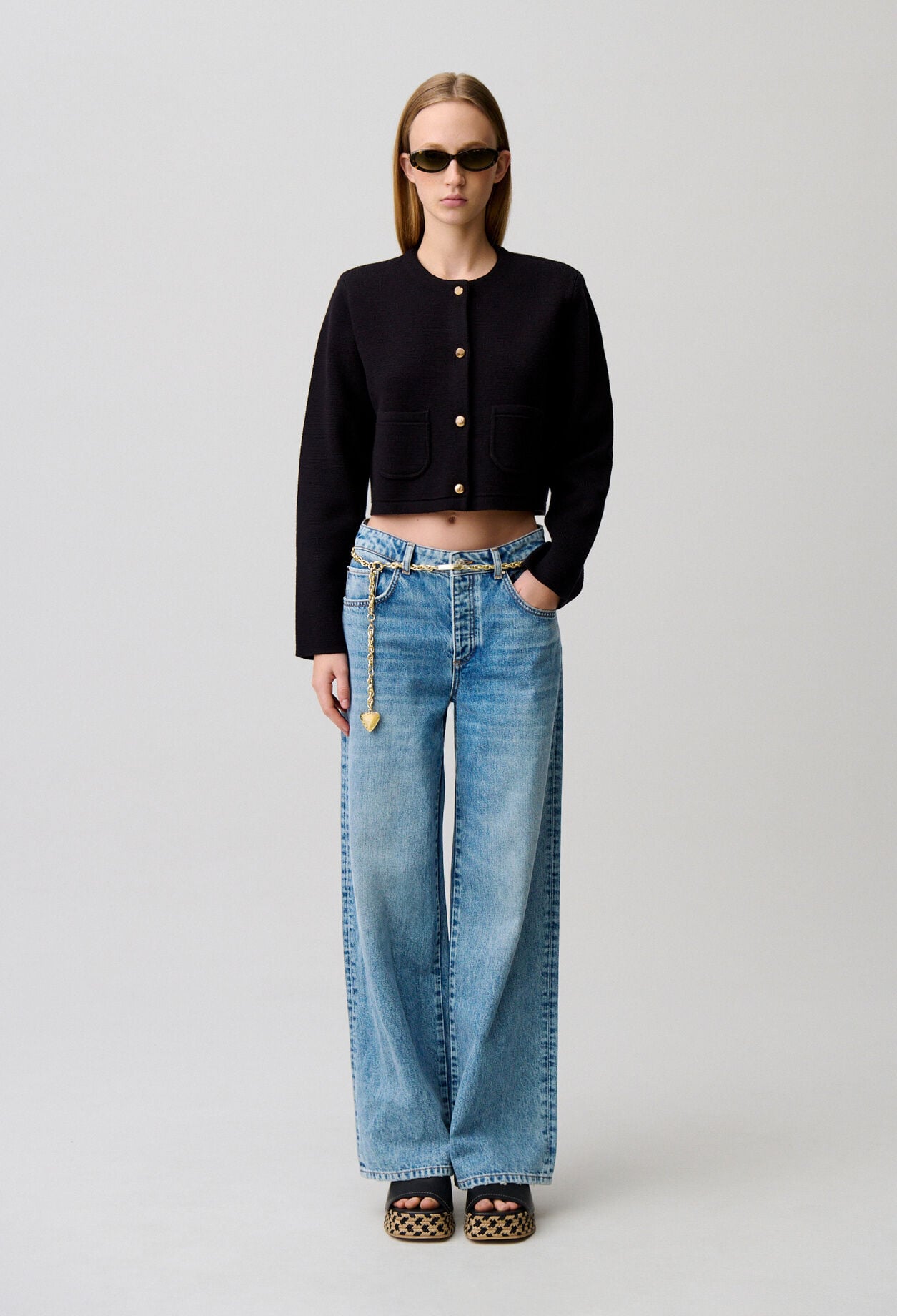 Vaqueros denim rectos