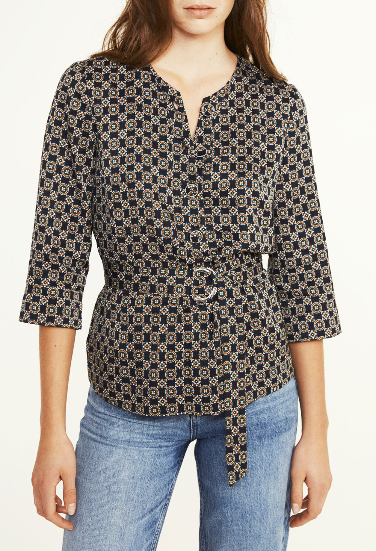 Blusa estampada