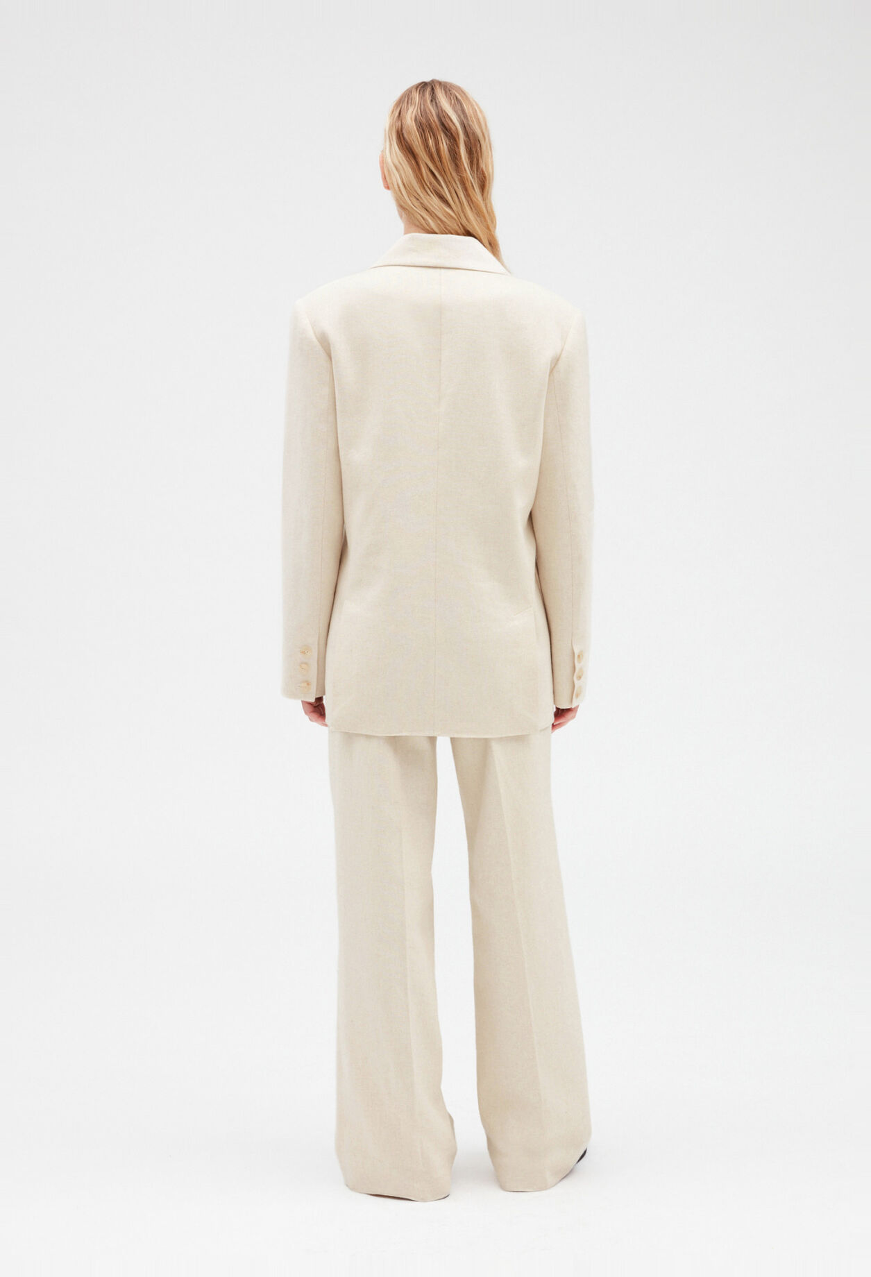 Chaqueta de sastre beige