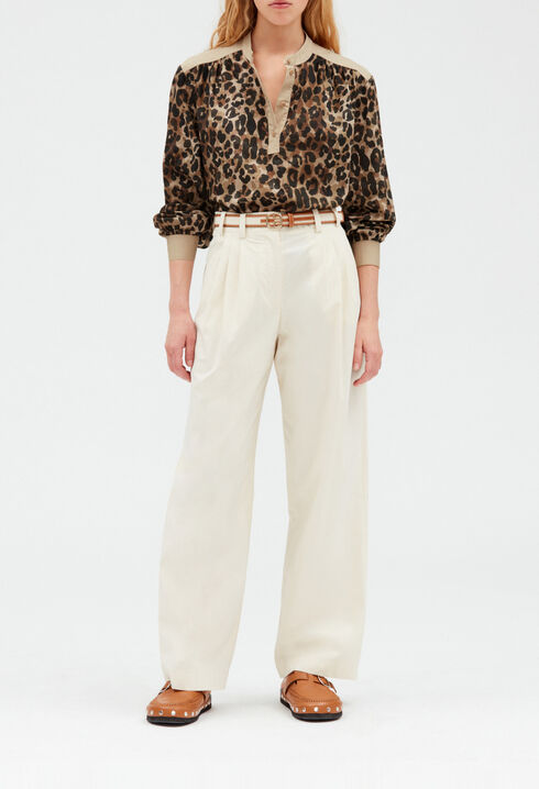 Blusa de leopardo