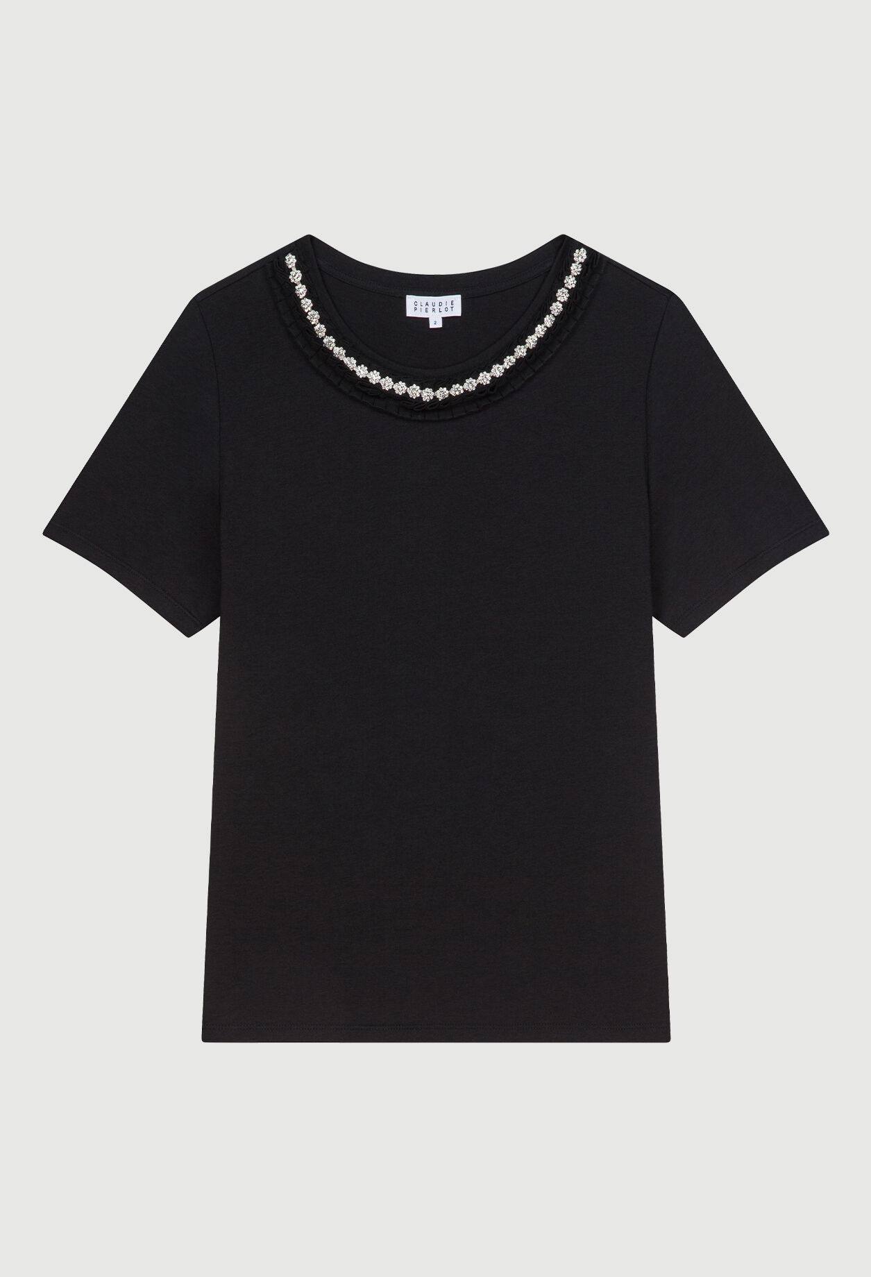 Camiseta con strass