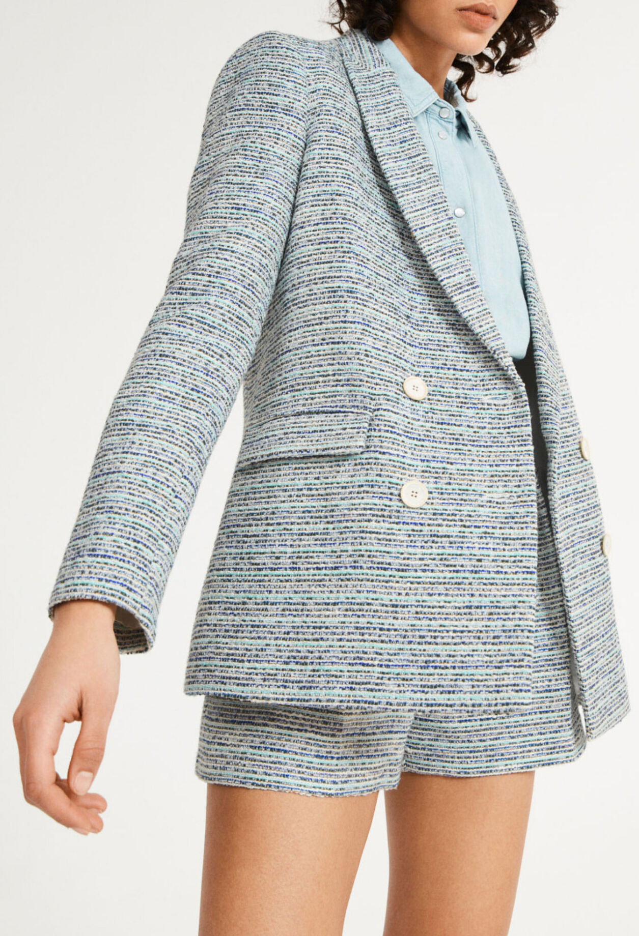 Chaqueta de rayas
