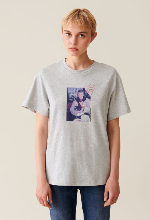 Camiseta estampada Claudie Pierlot