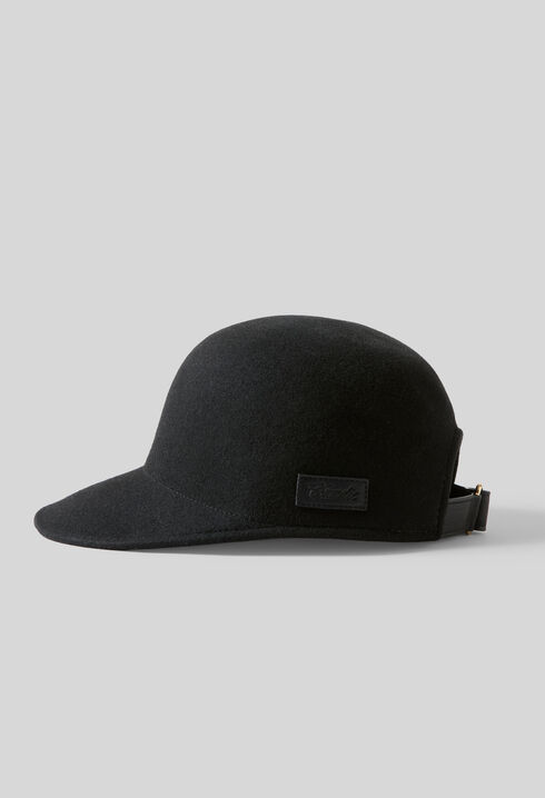 Gorra de fieltro de lana