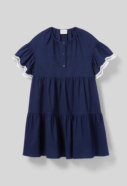 Vestido corto estilo babydoll