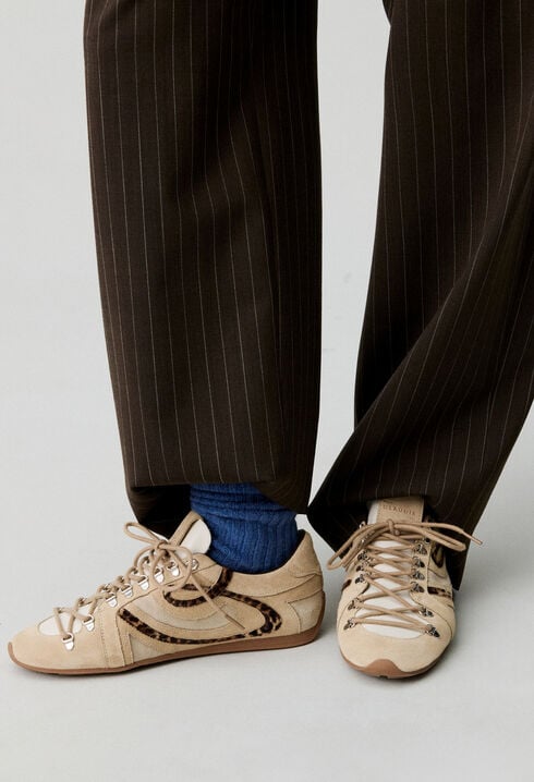 Zapatillas de ante