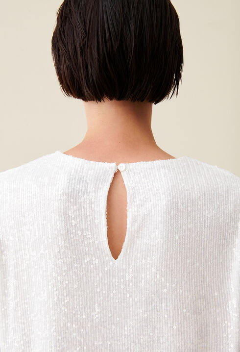 Vestido corto Rififi de lentejuelas