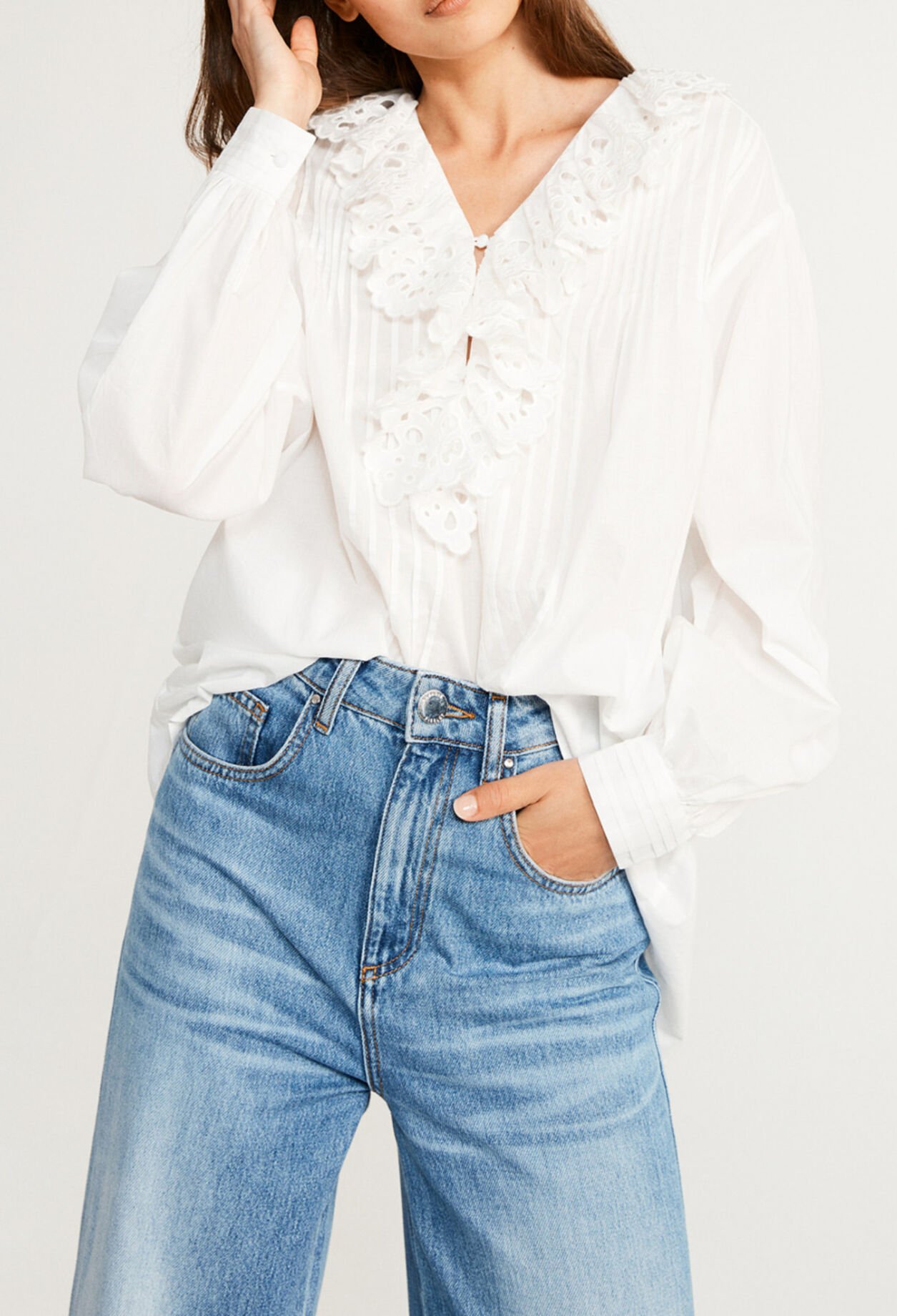 Blusa de algodón bio
