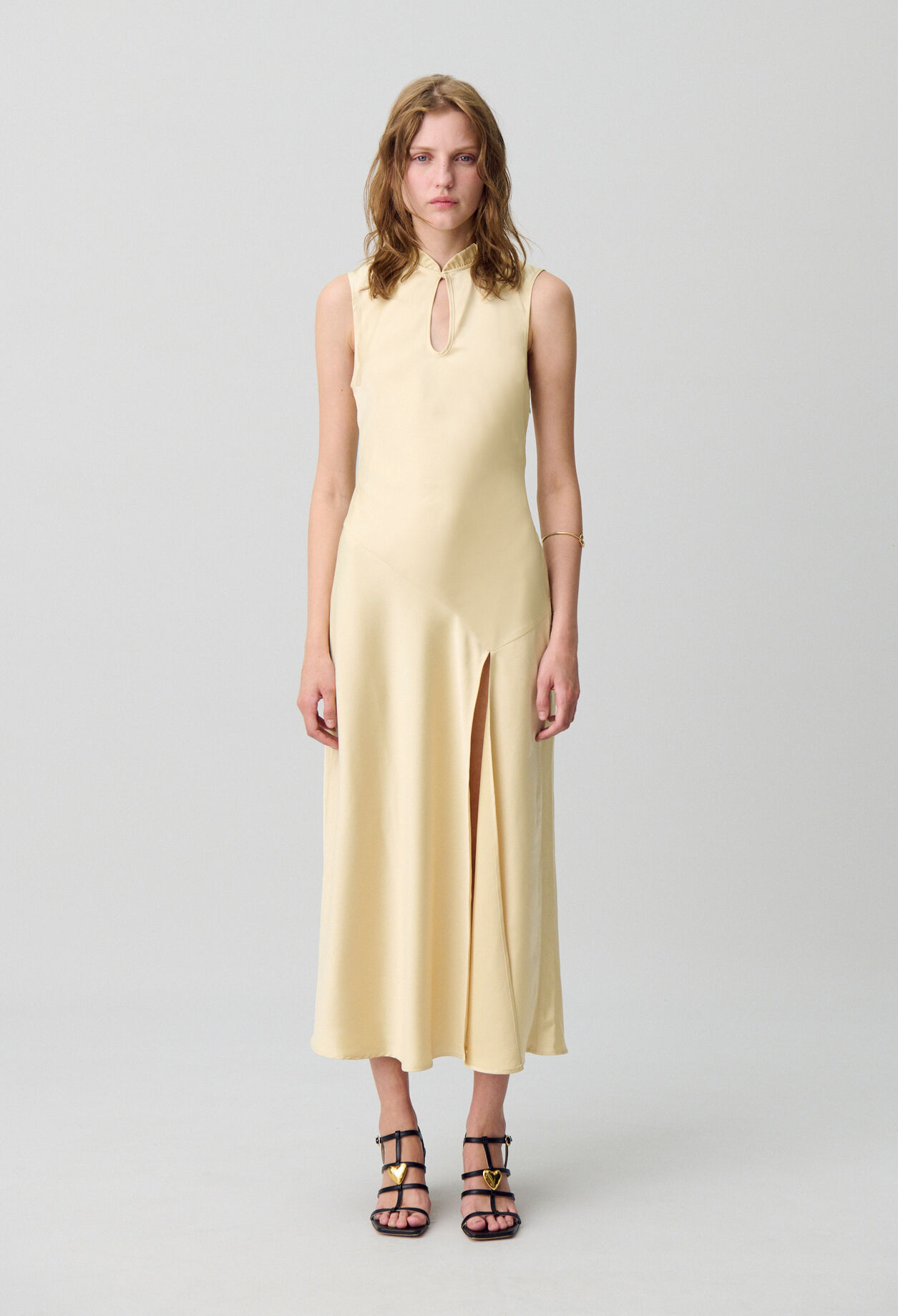 Vestido largo fluido