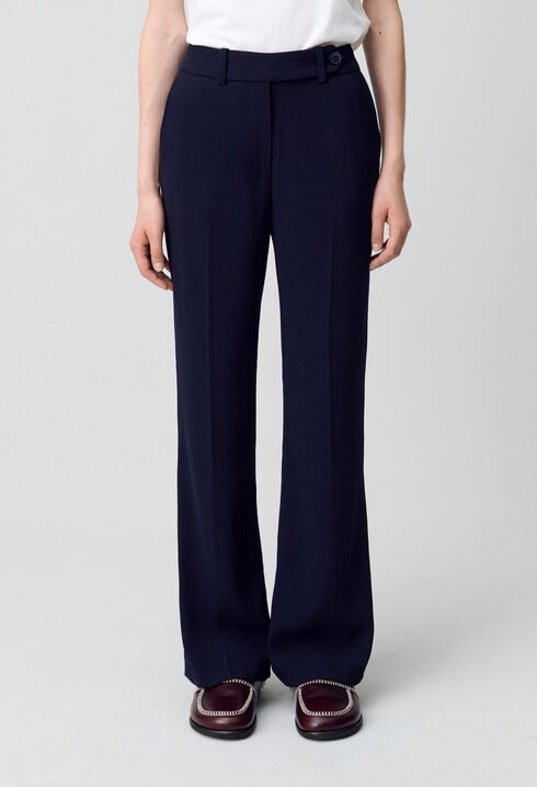 Pantalón de traje recto