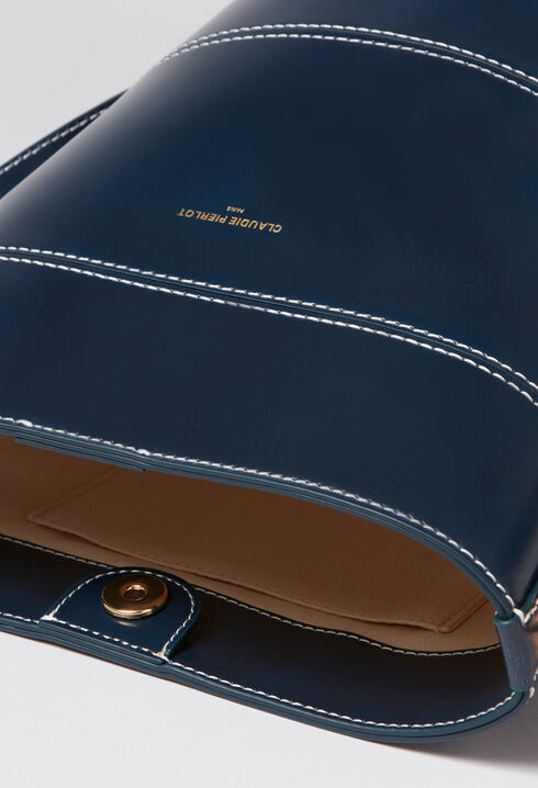 Bolso bombonera piel ajustable