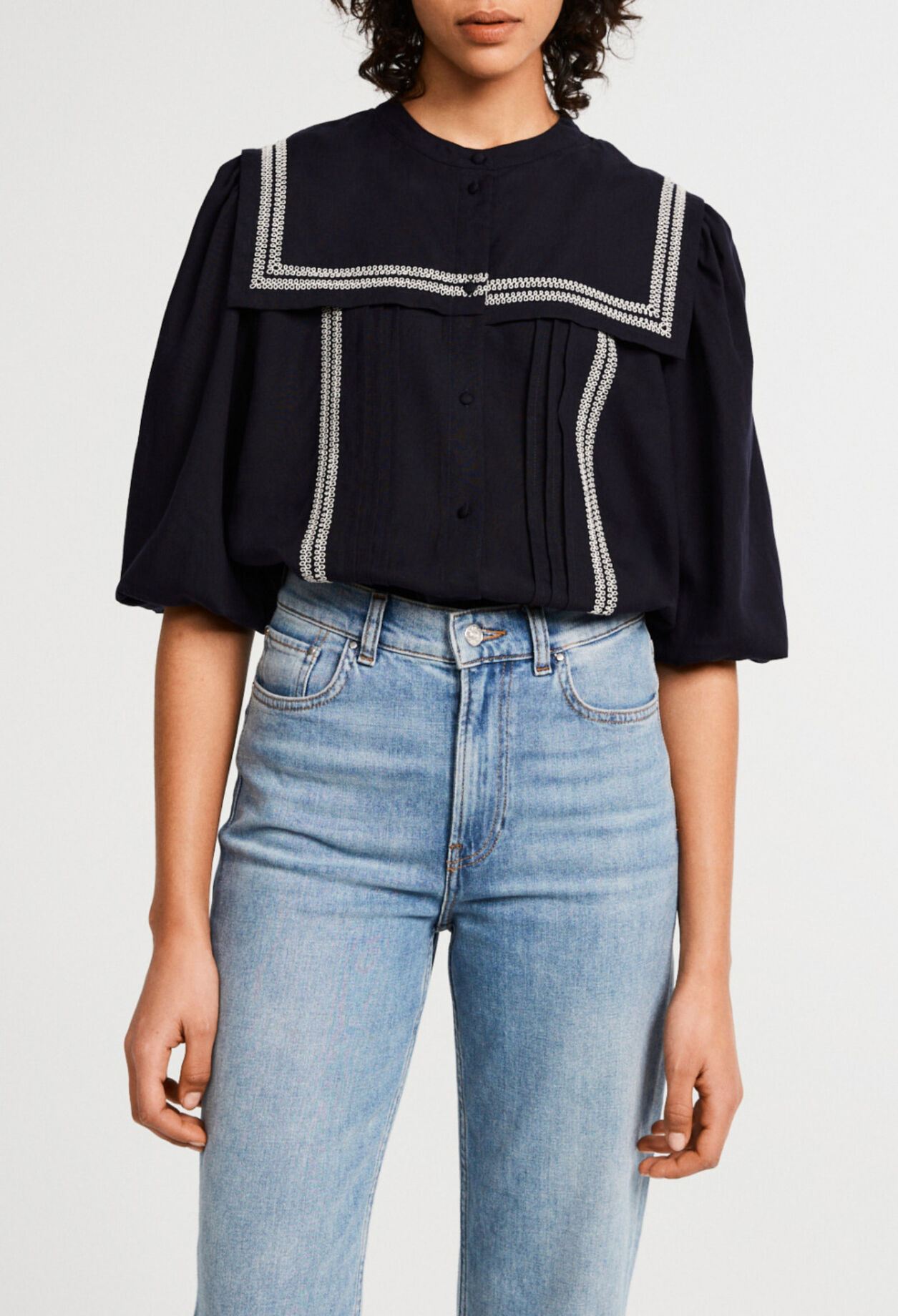 Blusa de manga larga