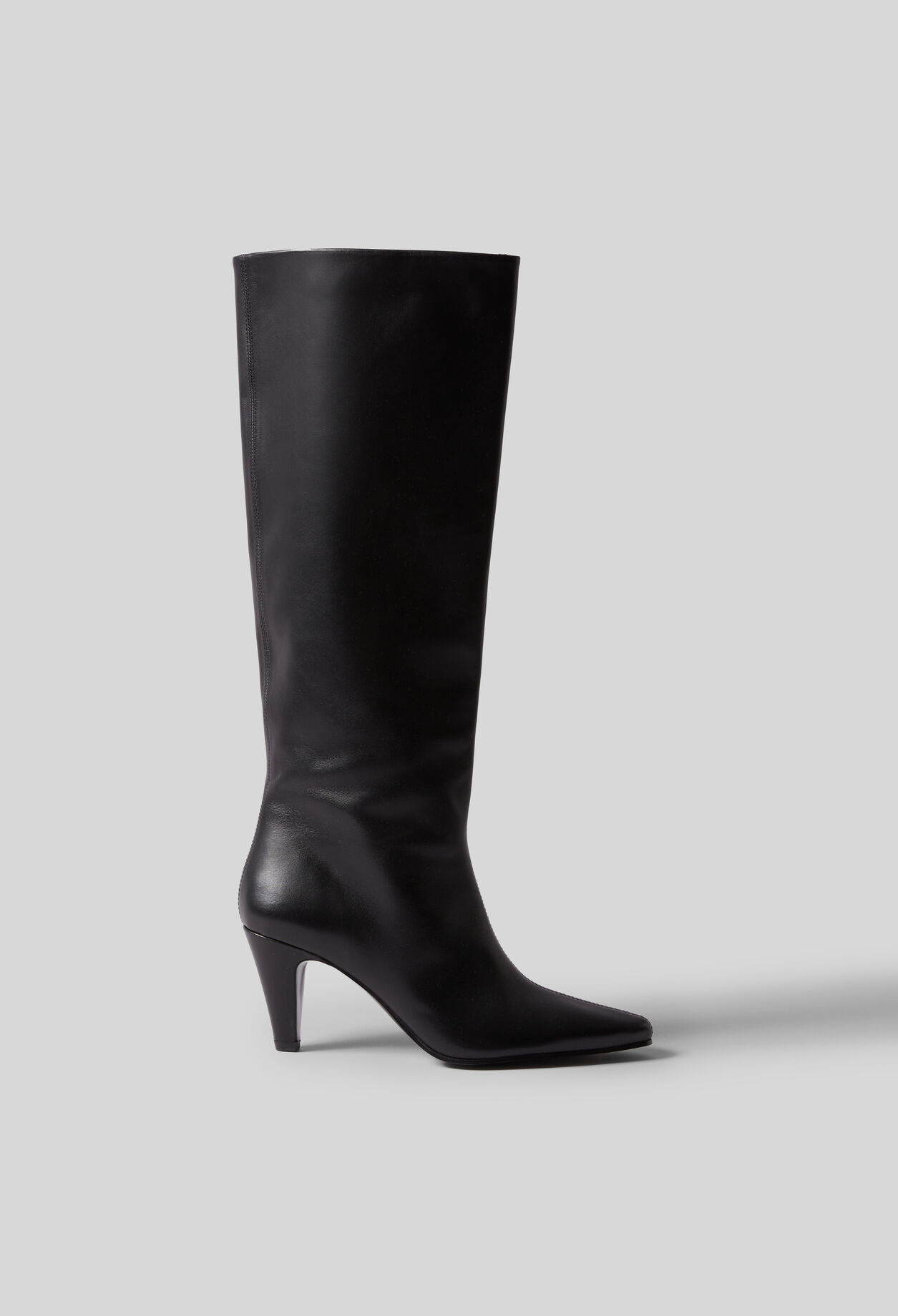 Botas altas de piel