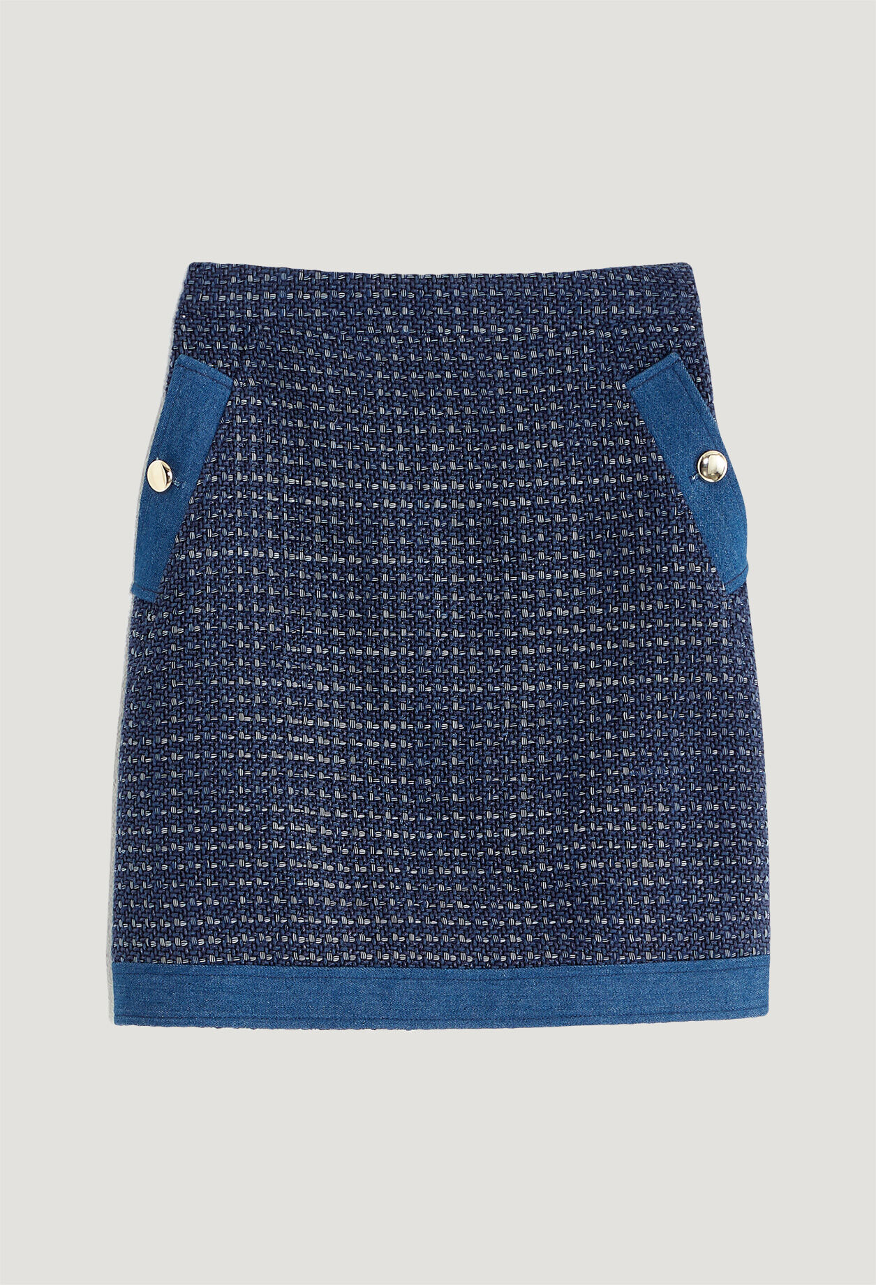 Falda de tweed