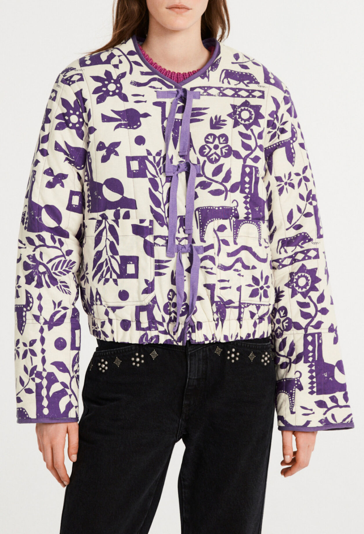 Cazadora reversible
