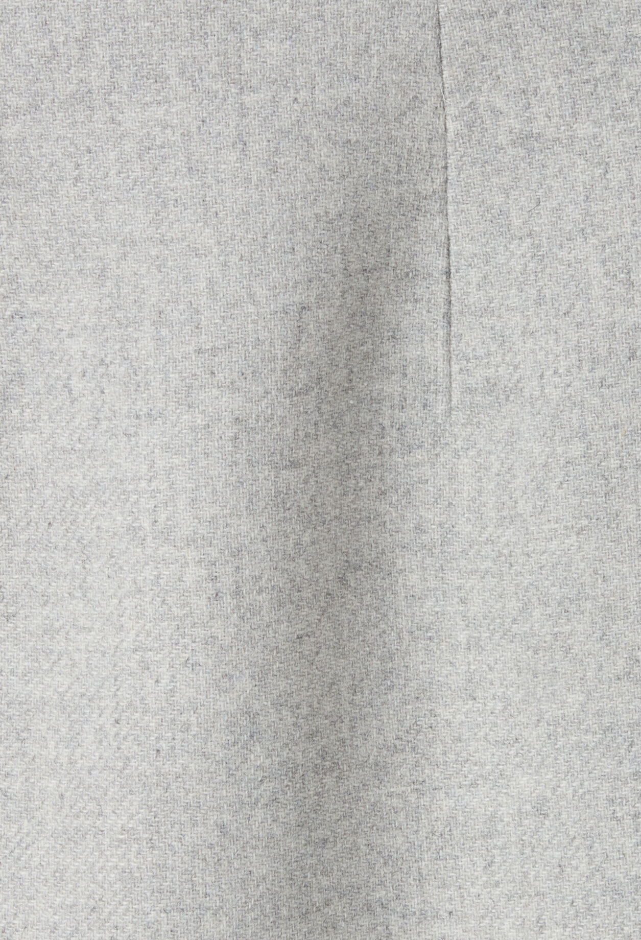 Falda lápiz gris de talle alto