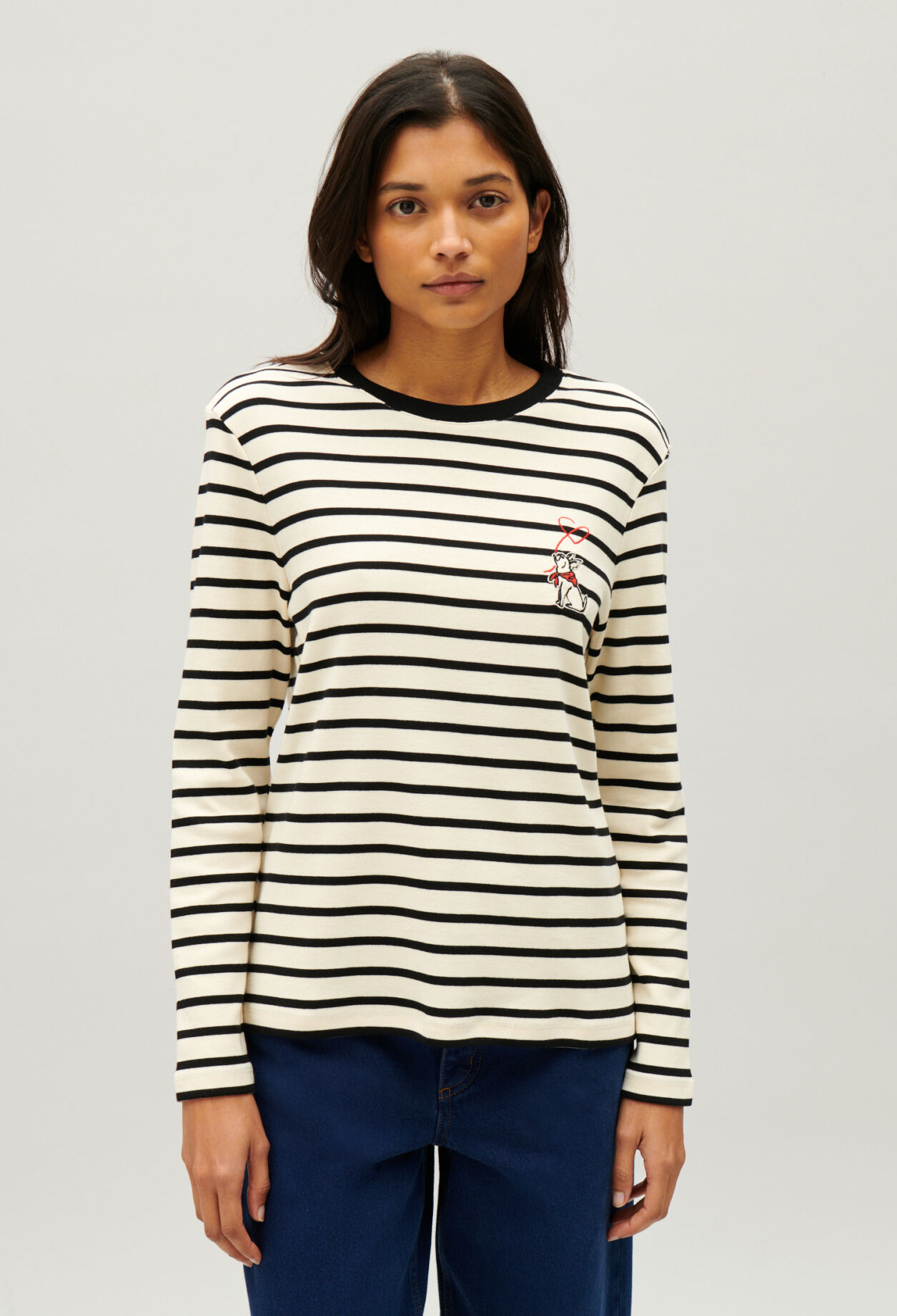Camiseta marinera Jean Toto bicolor