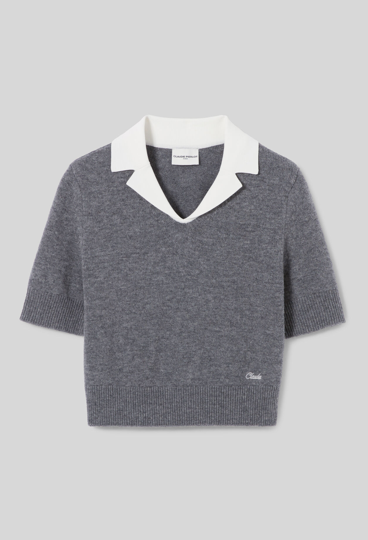 Jersey ceñido de punto fino