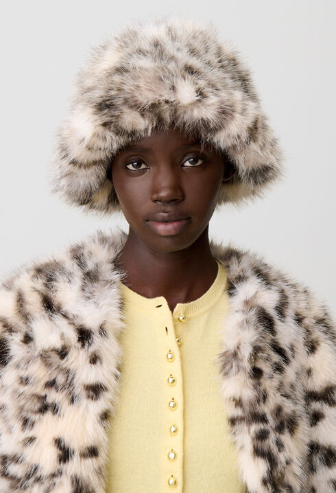 Gorro de pescador leopardo