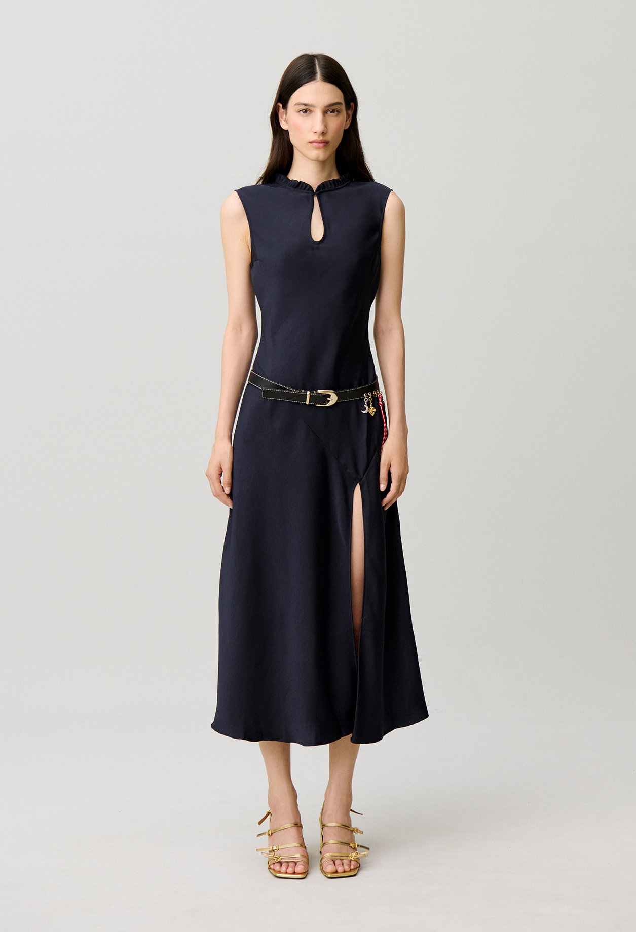 Vestido midi fluido - Mujer - Marina - Claudie Pierlot