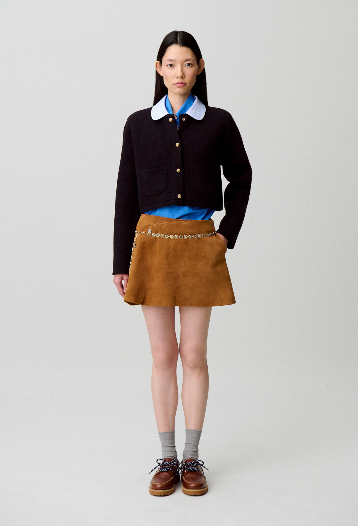 Cárdigan con cuello - Mujer - Marina - Claudie Pierlot