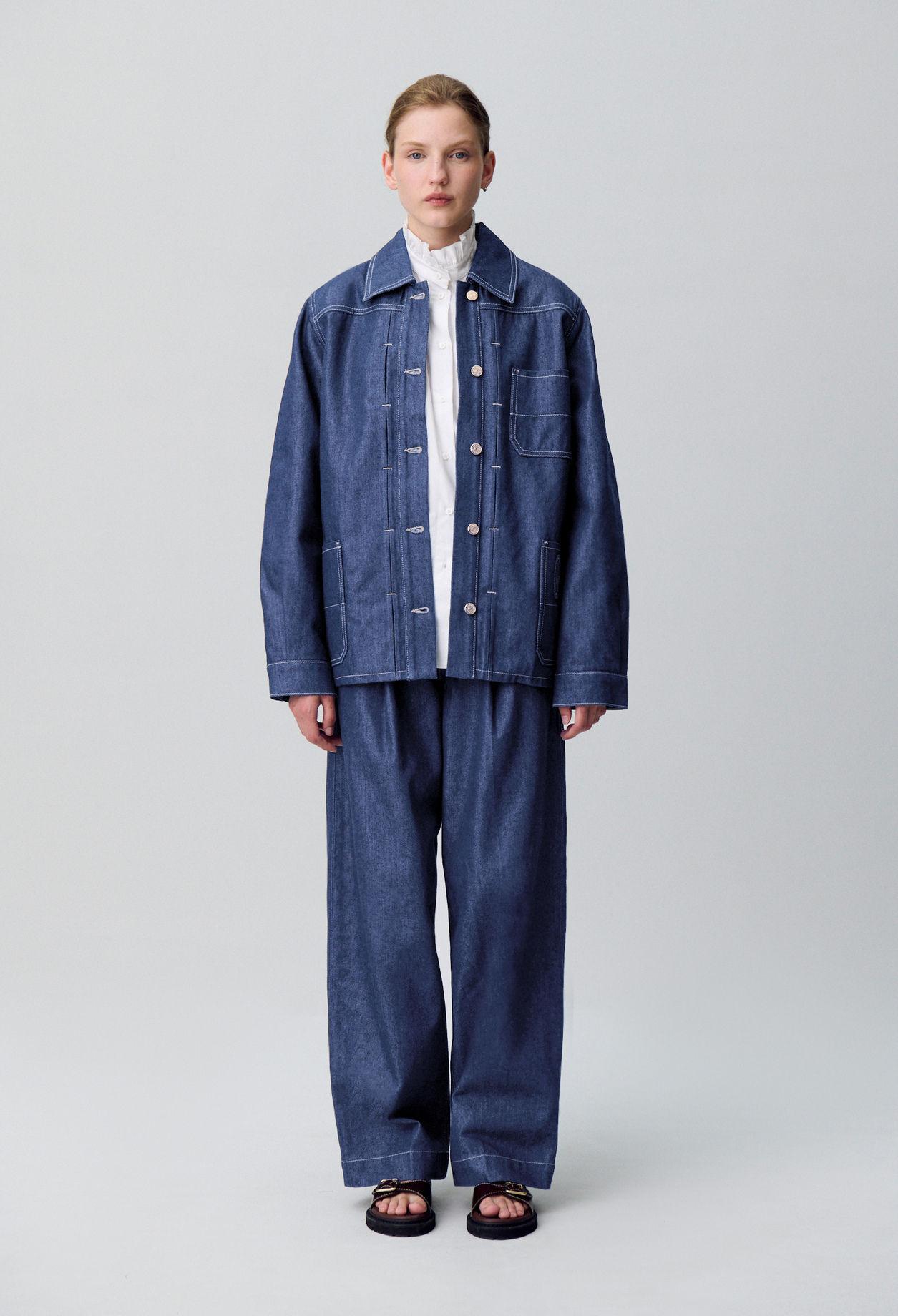 Chaqueta vaquera recta - Mujer - Vaquero azul - Claudie Pierlot