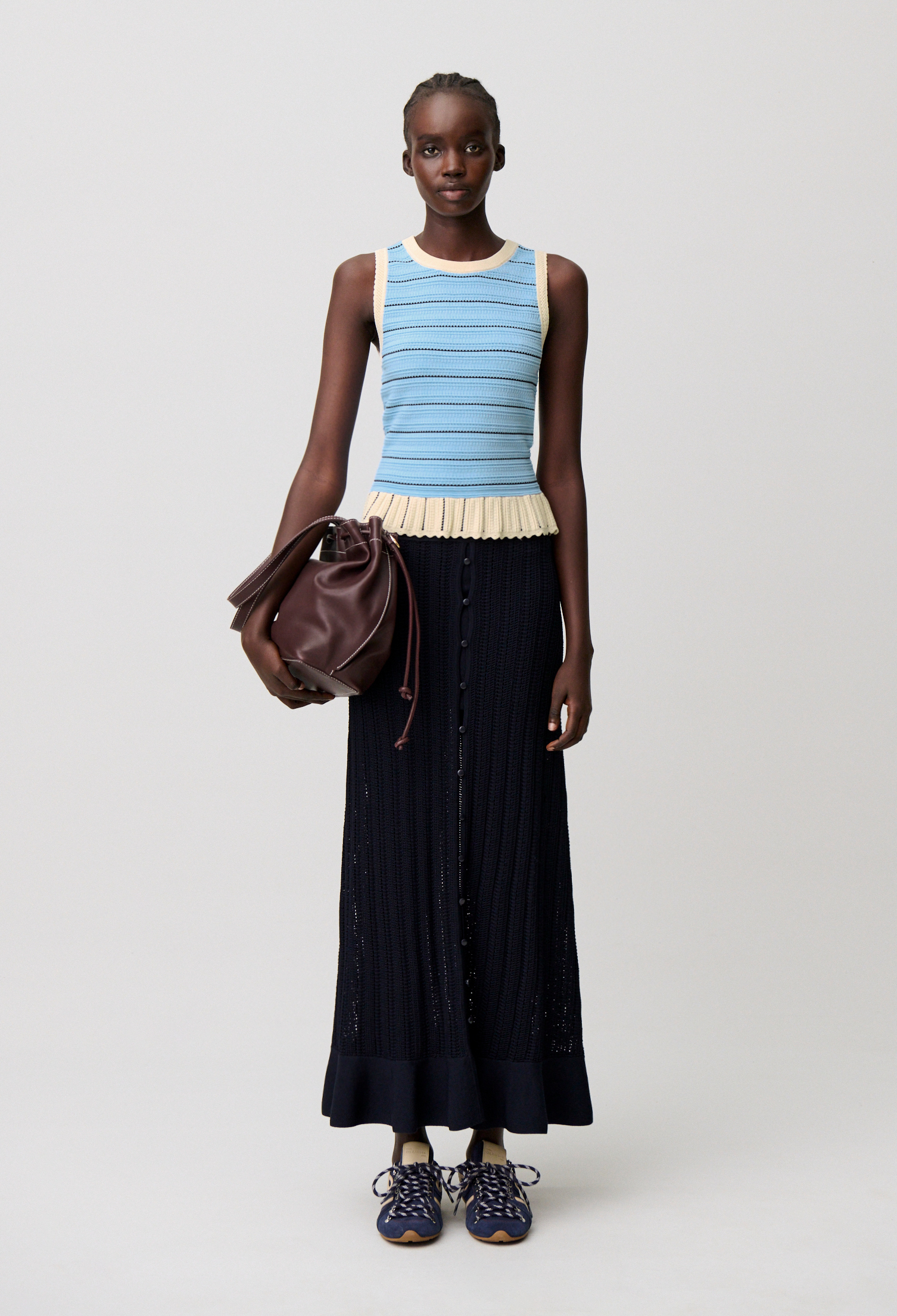 Top de punto de rayas - Mujer - Multico - Claudie Pierlot