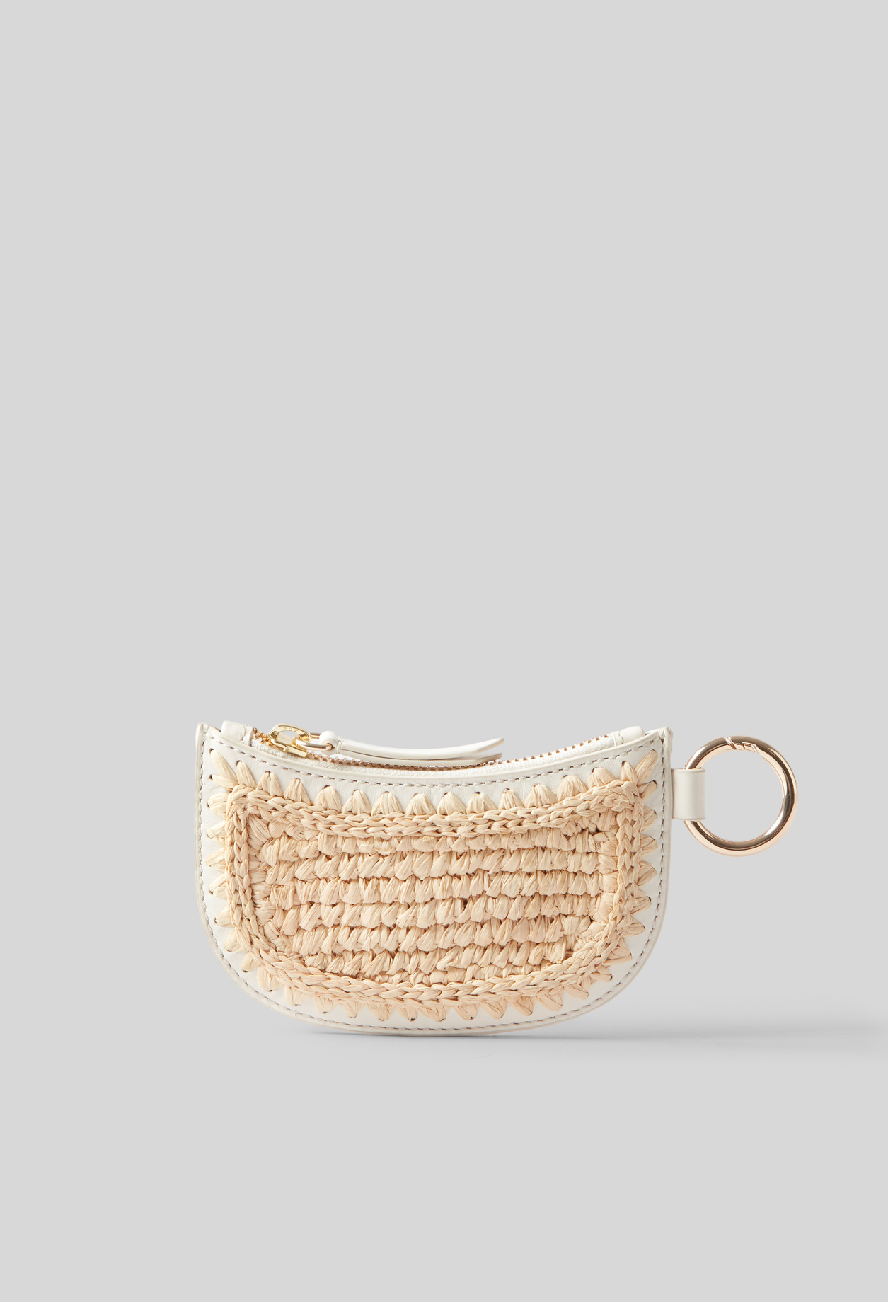 Monedero de rafia - Mujer - Crudo - Claudie Pierlot