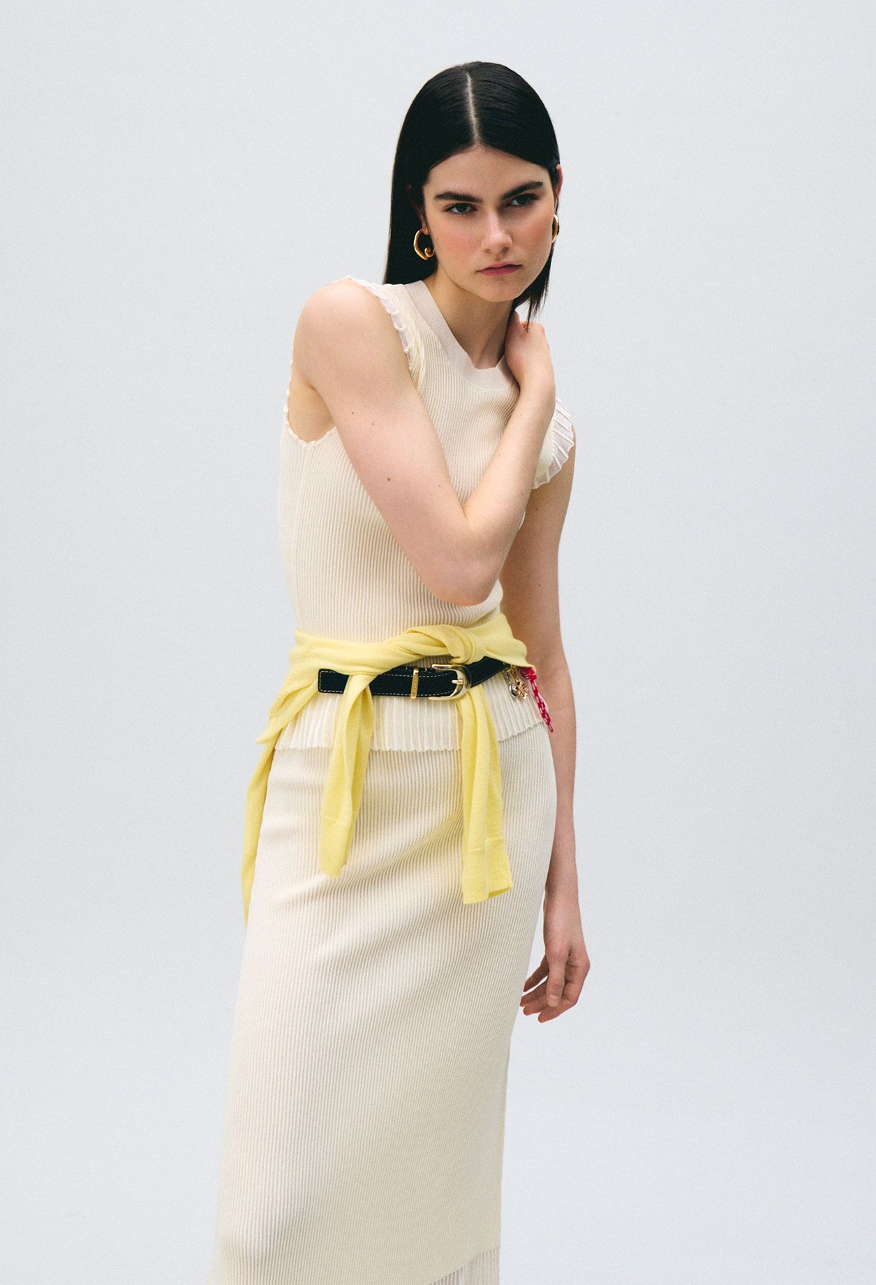 Top de punto cuello alto - Mujer - Crudo - Claudie Pierlot