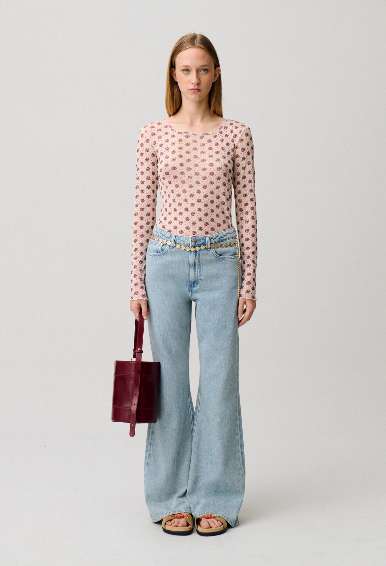Vaquero flare - Mujer - Vaquero azul - Claudie Pierlot