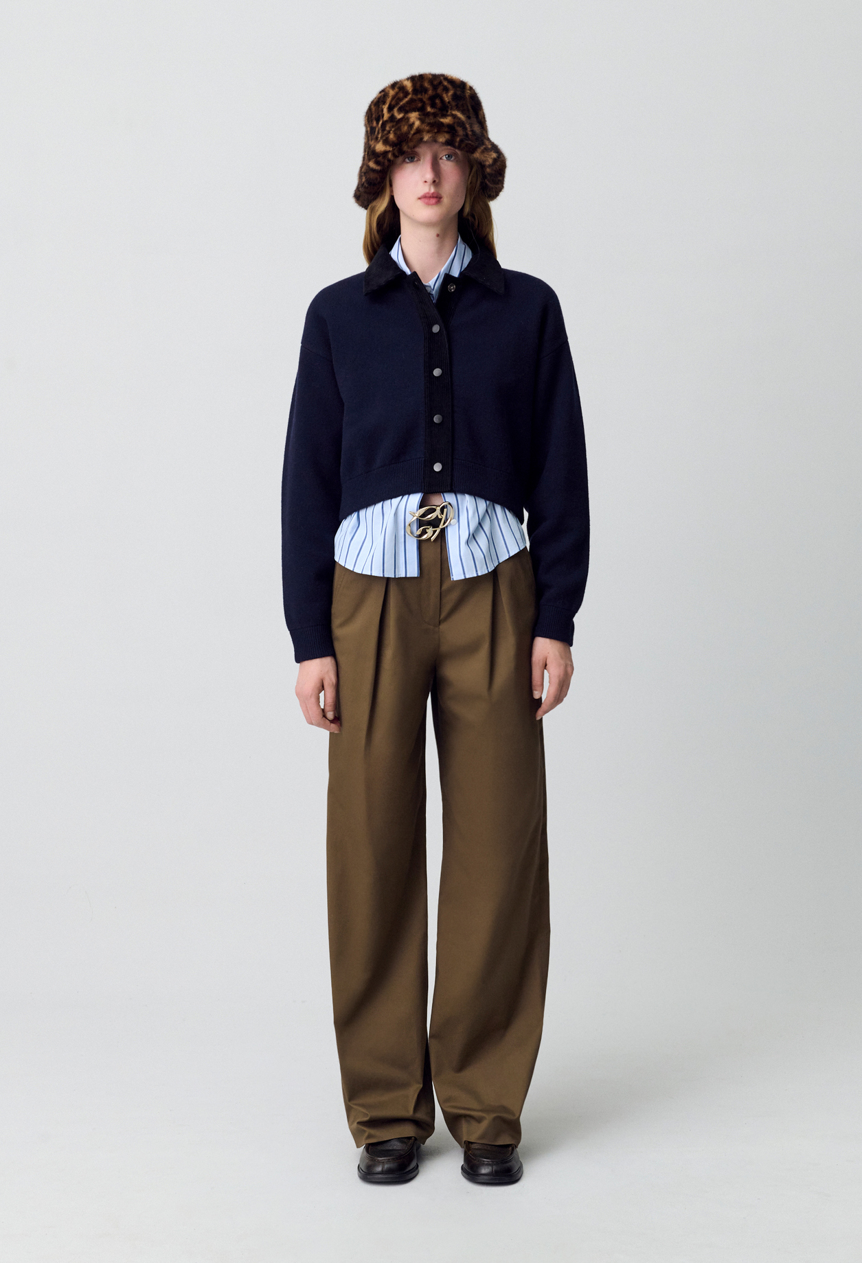 Pantalón recto - Mujer - Caqui - Claudie Pierlot