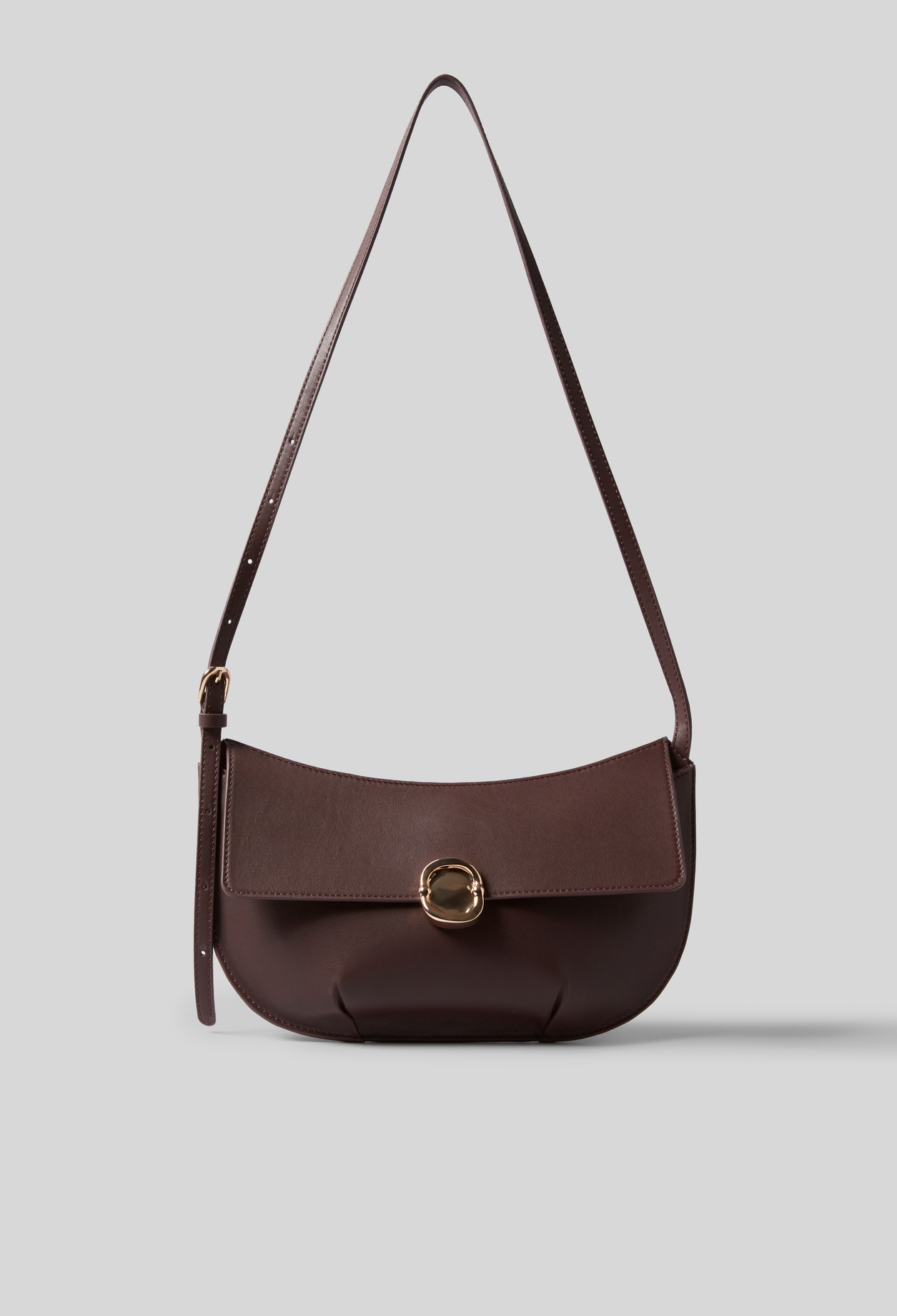 Bolso de cuero - Mujer - Lilio de vino - Claudie Pierlot