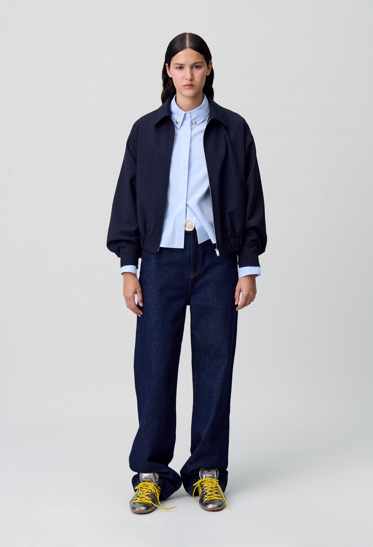 Camisa de corte cuadrado - Mujer - Ciel - Claudie Pierlot