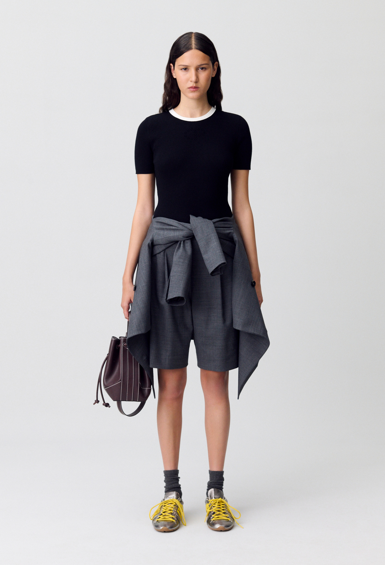 Camiseta de punto fino - Mujer - Negro - Claudie Pierlot