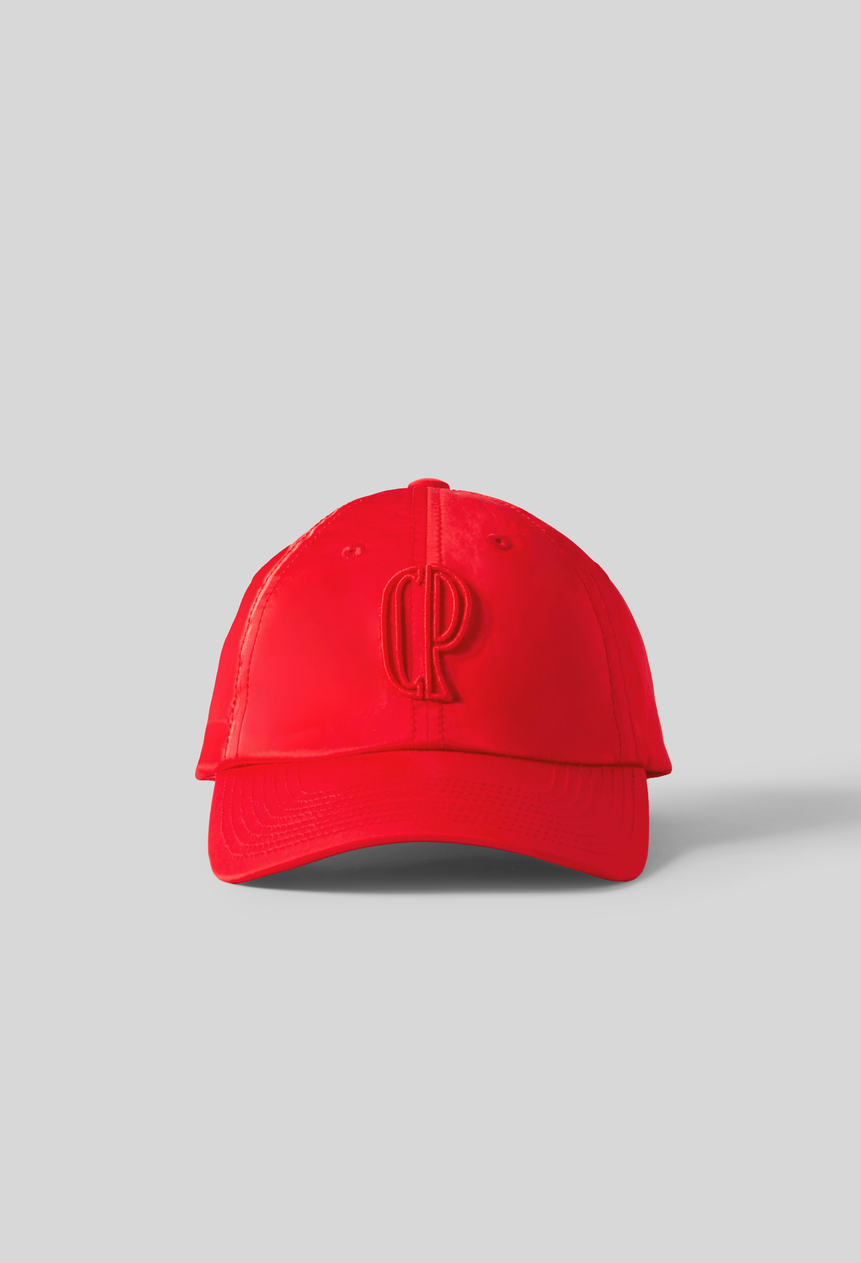 Gorra con monograma CP bordado - Mujer - Rojo - Claudie Pierlot