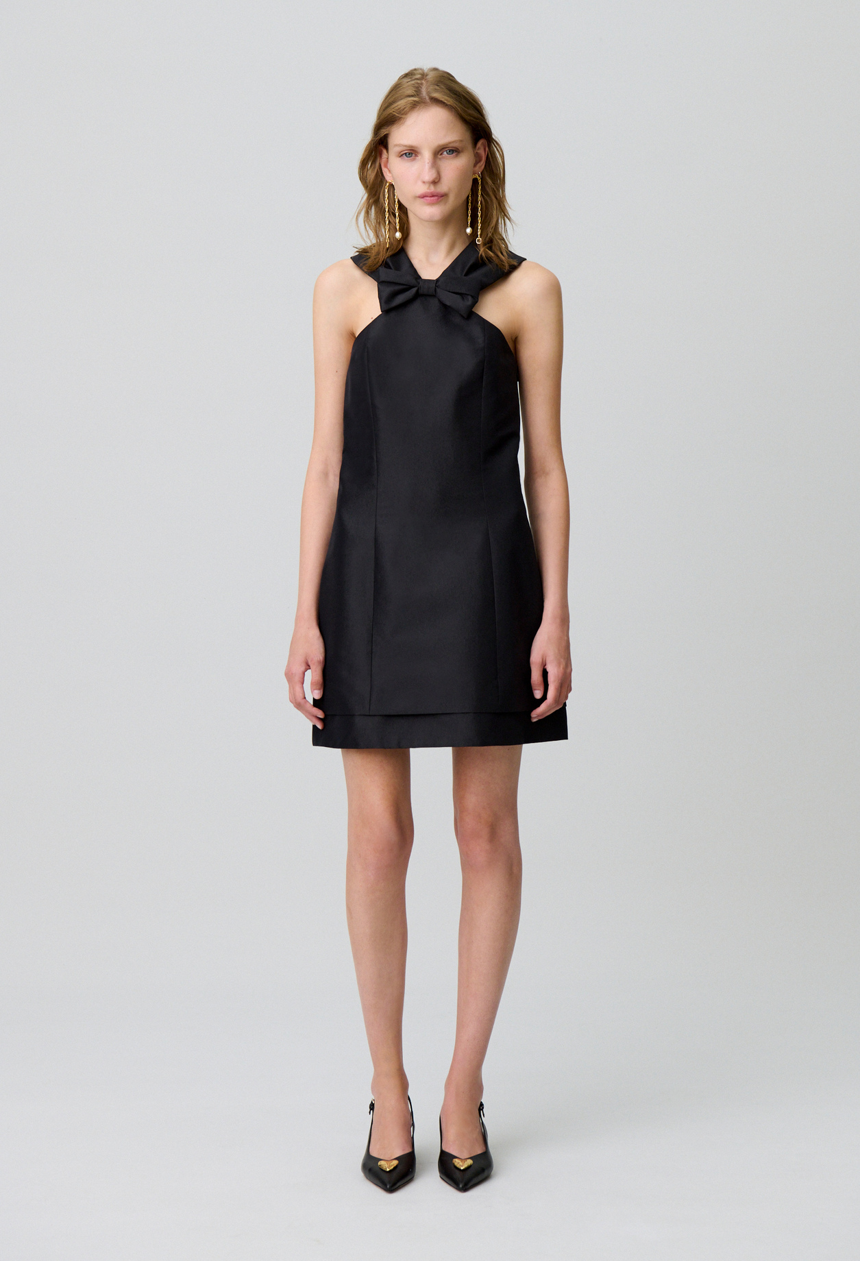 Vestido corto lazo - Mujer - Negro - Claudie Pierlot