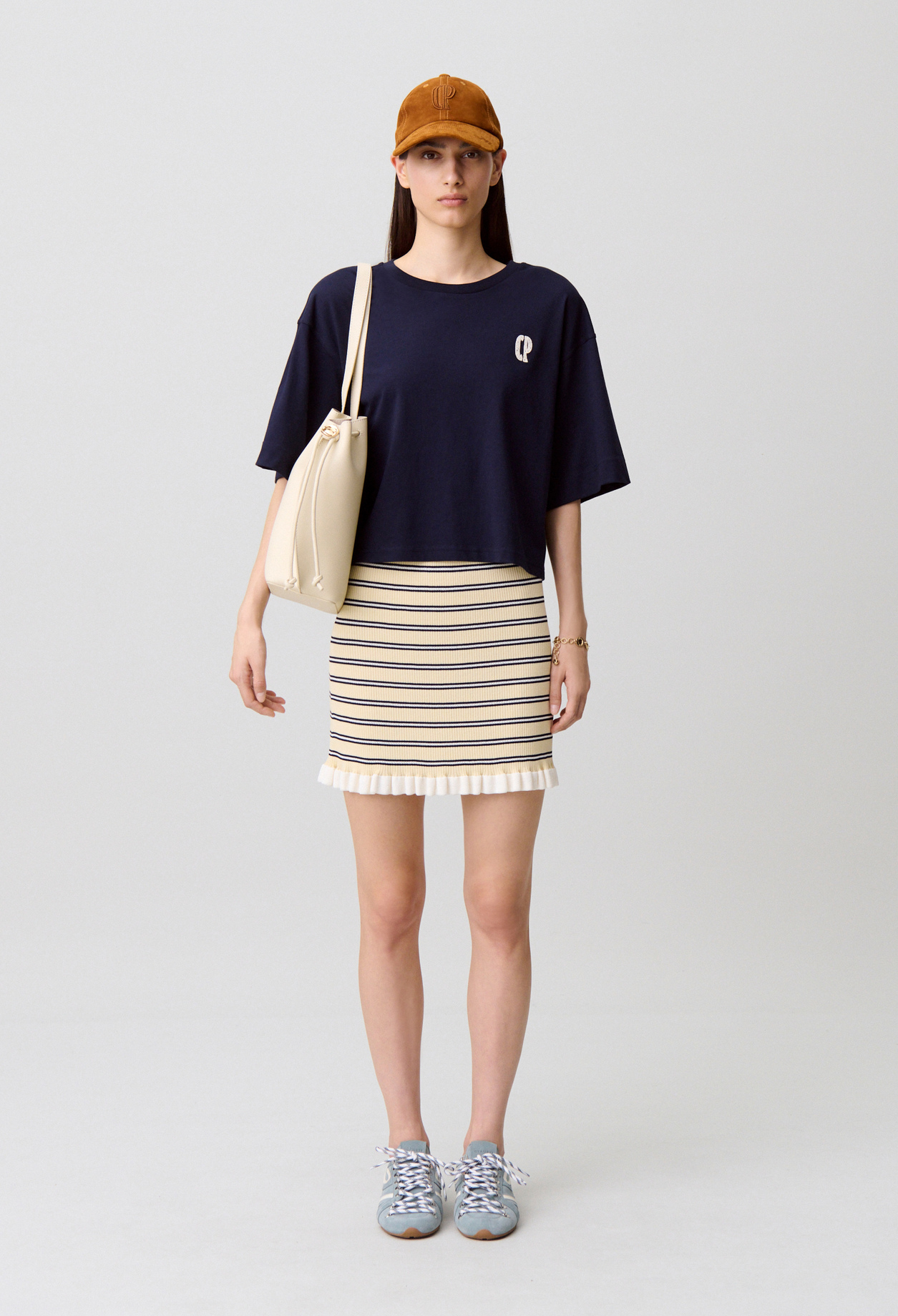 Camiseta de algodón CP - Mujer - Marina - Claudie Pierlot
