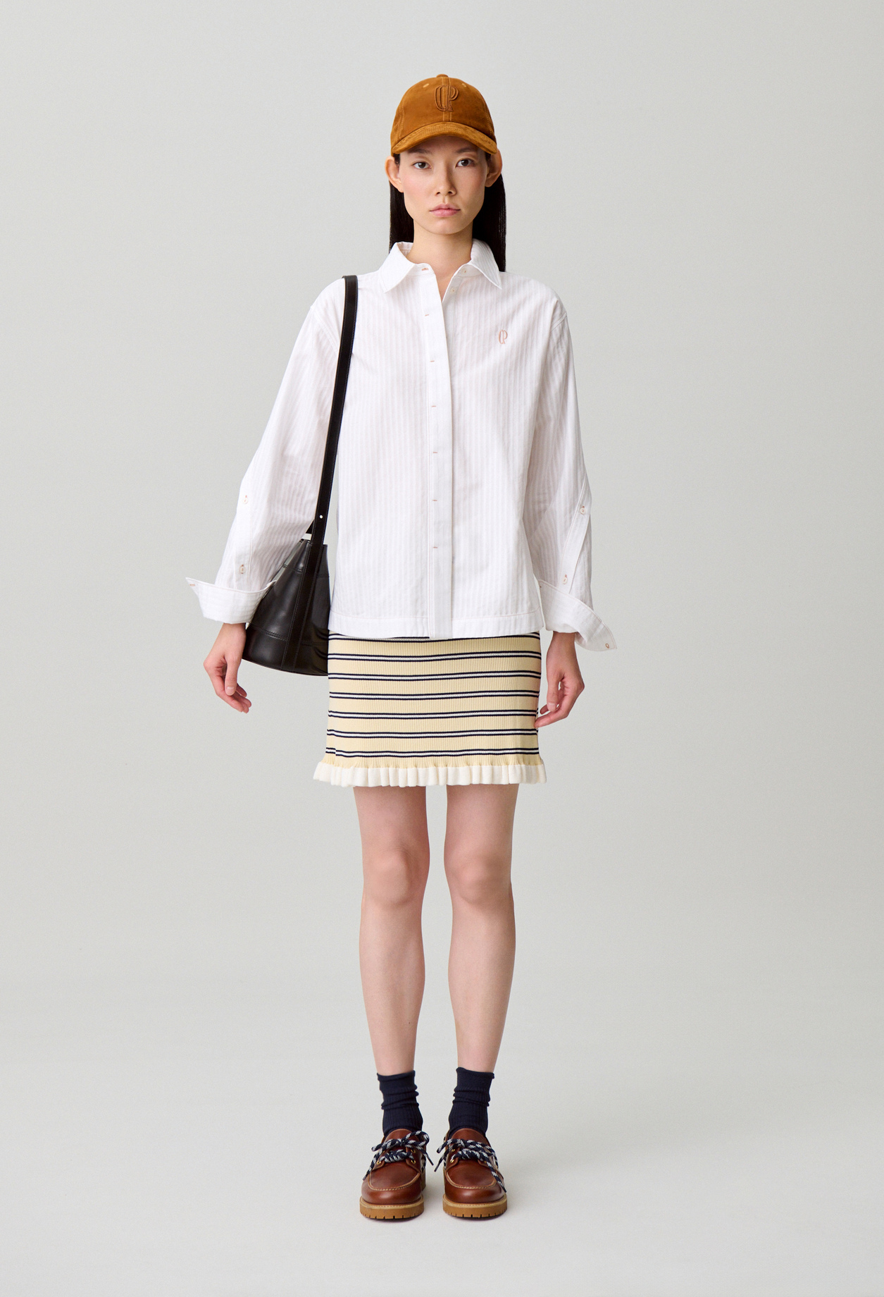 Camisa de popelín a rayas - Mujer - Crudo - Claudie Pierlot