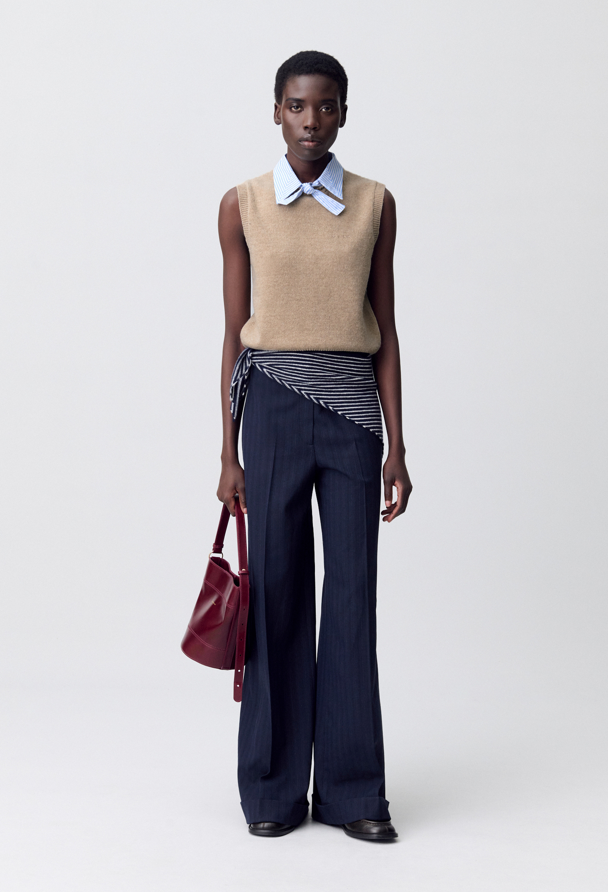 Chaleco sin mangas - Mujer - Beis - Claudie Pierlot