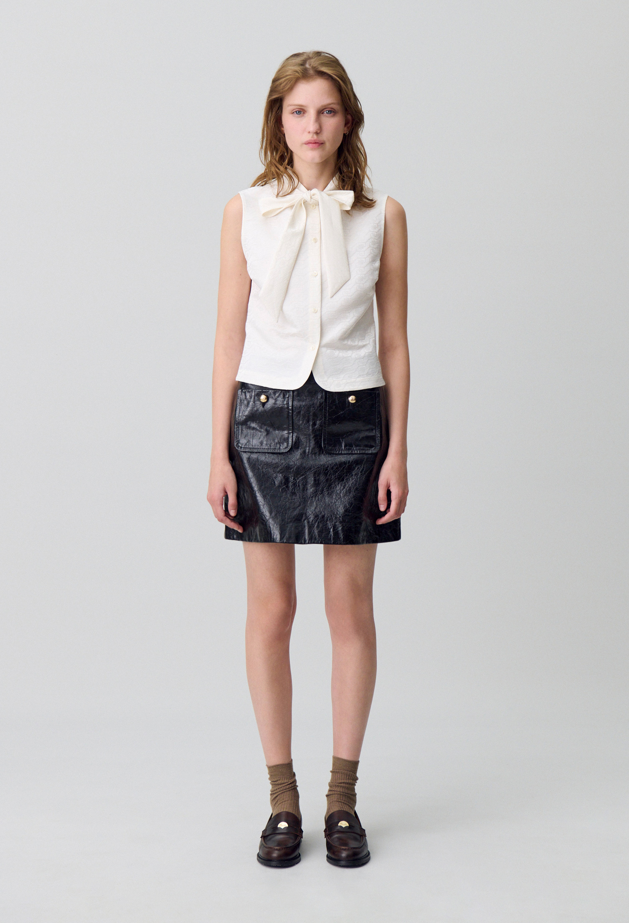 Blusa sin mangas - Mujer - Crudo - Claudie Pierlot
