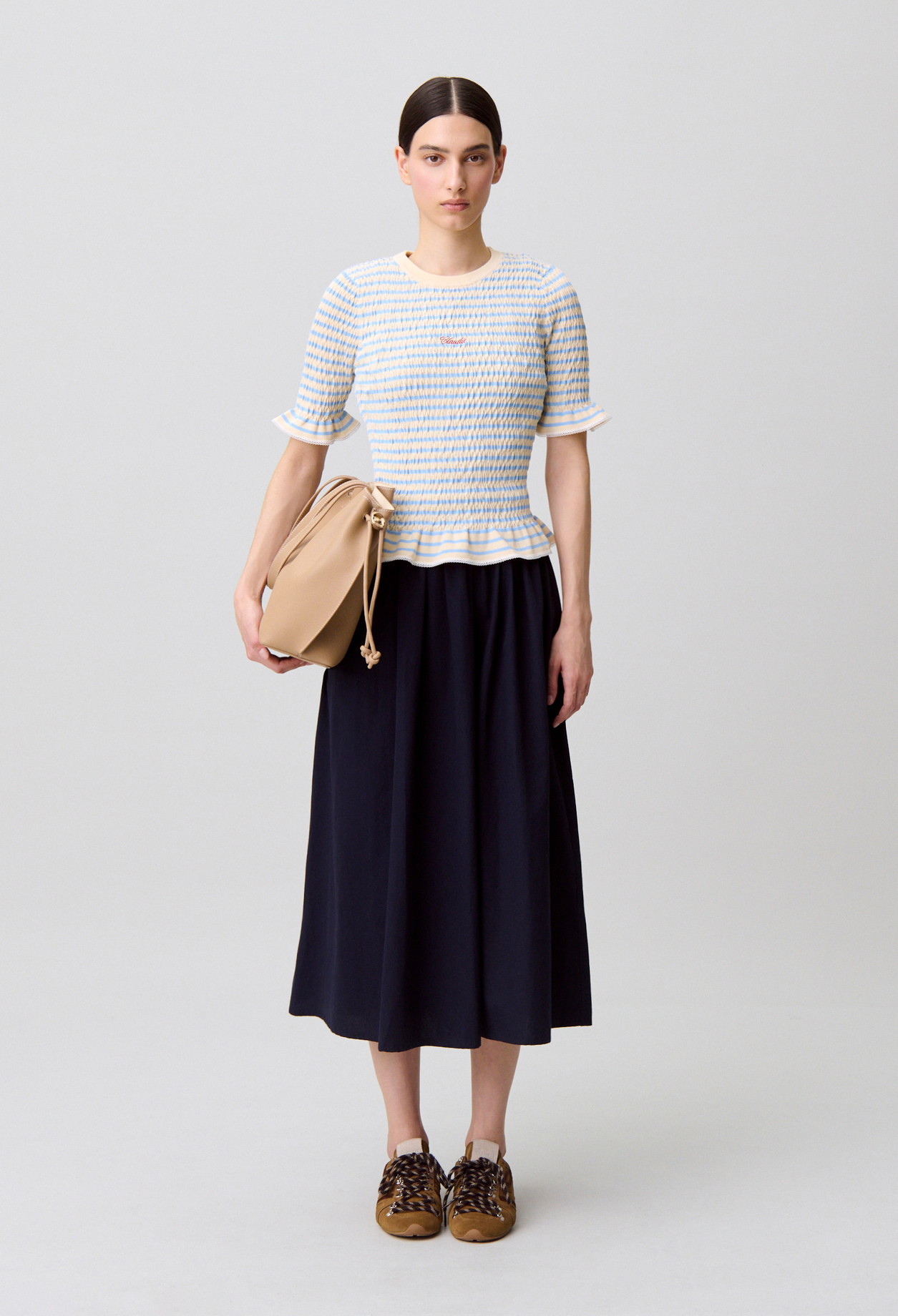 Top de punto - Mujer - Dos tonos - Claudie Pierlot