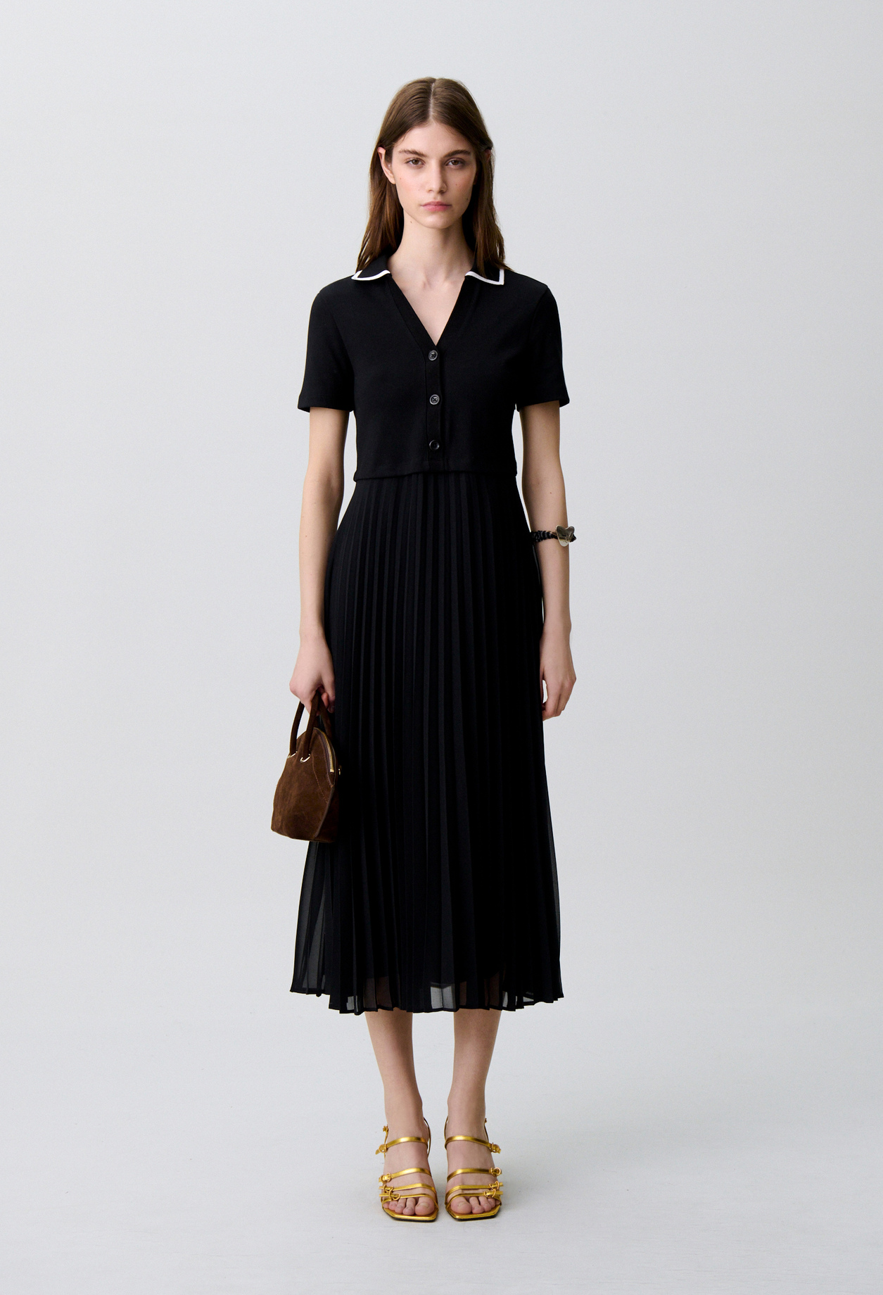 Vestido fluido - Mujer - Negro - Claudie Pierlot