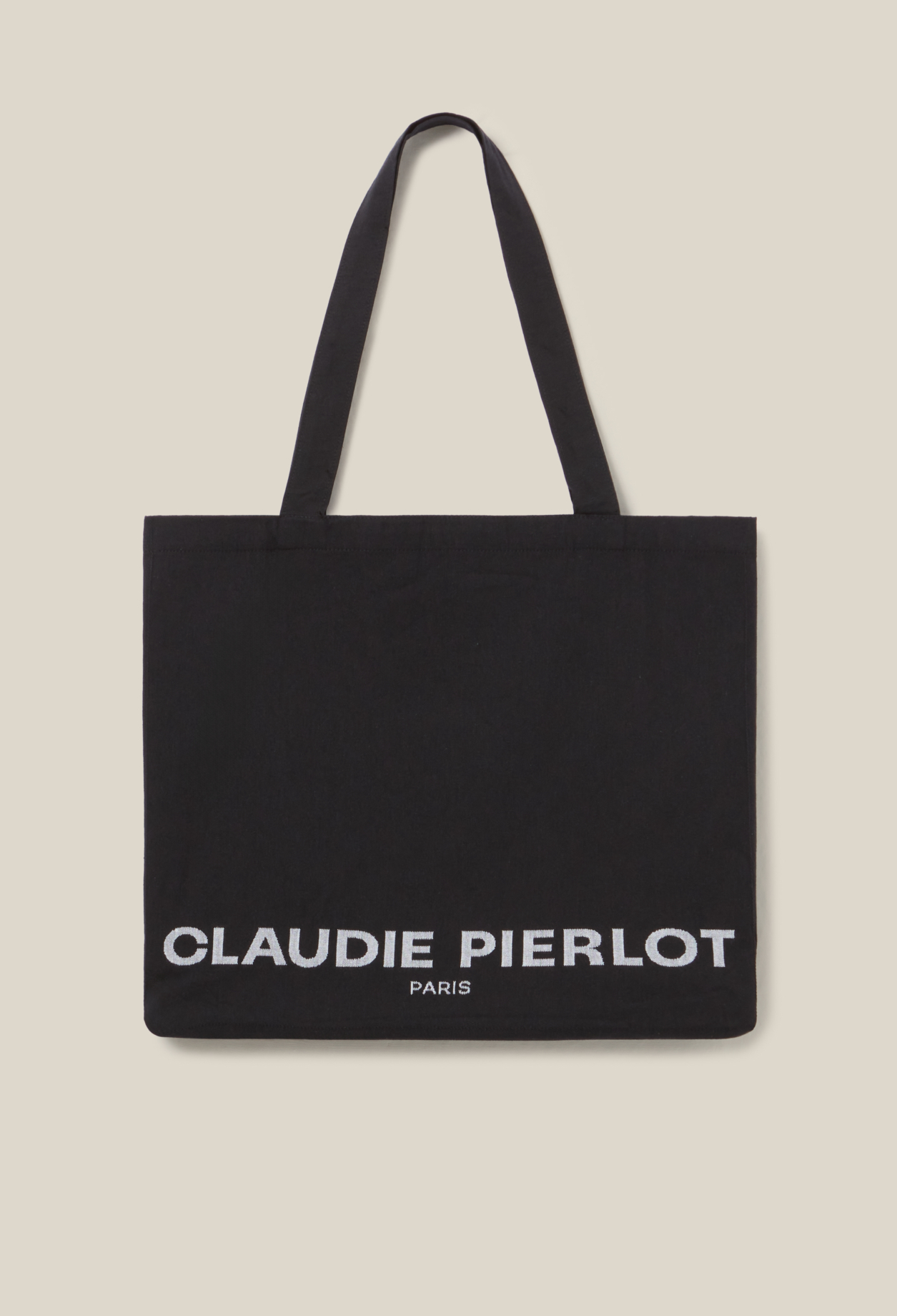 Bolsa de mano de gran tamaño - Mujer - Negro - Claudie Pierlot